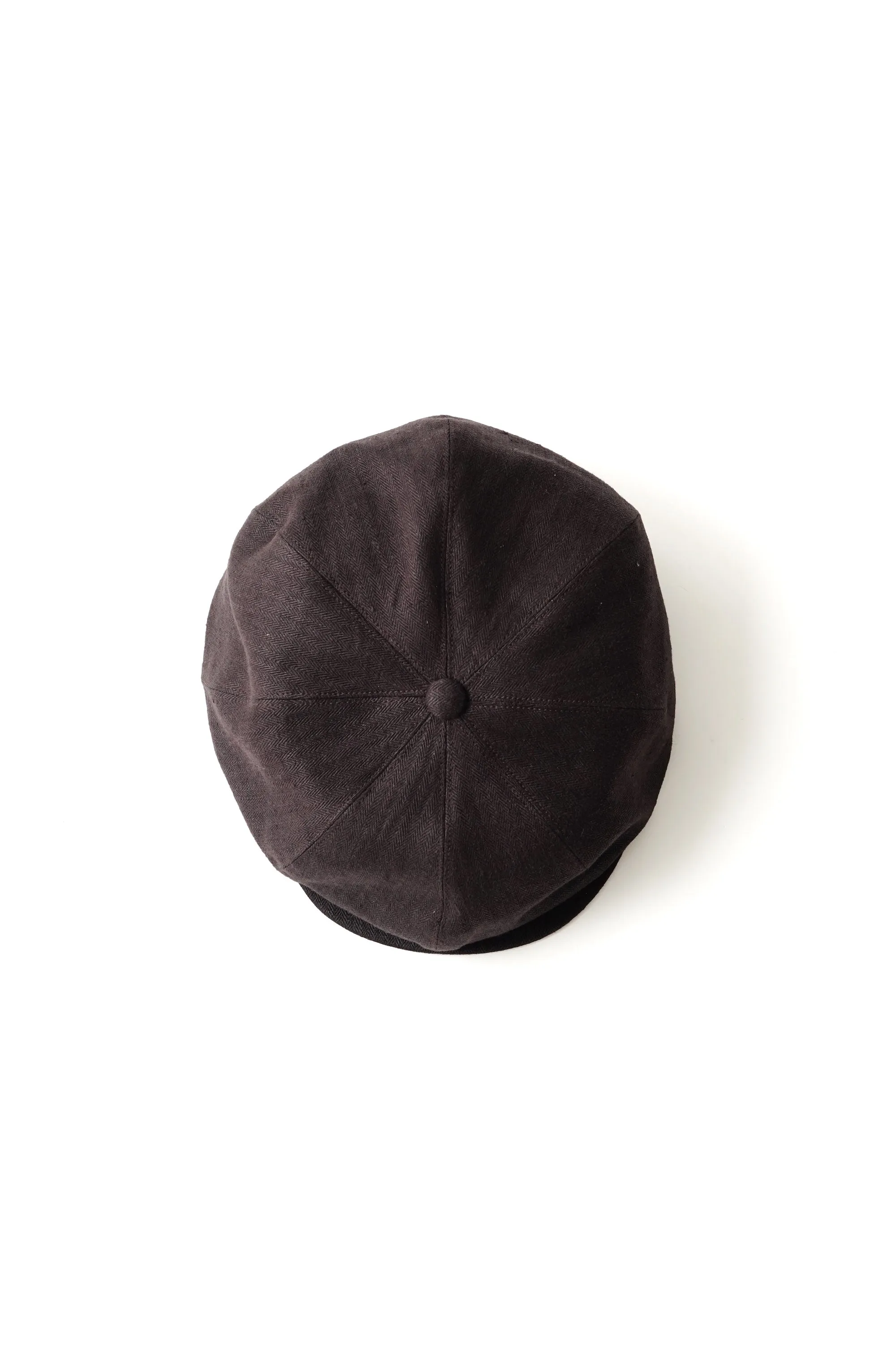 LINEN HERRINGBONE PEAKED CAP - 261OJ-HT02 sold by Old Joe product image thumbnail 4