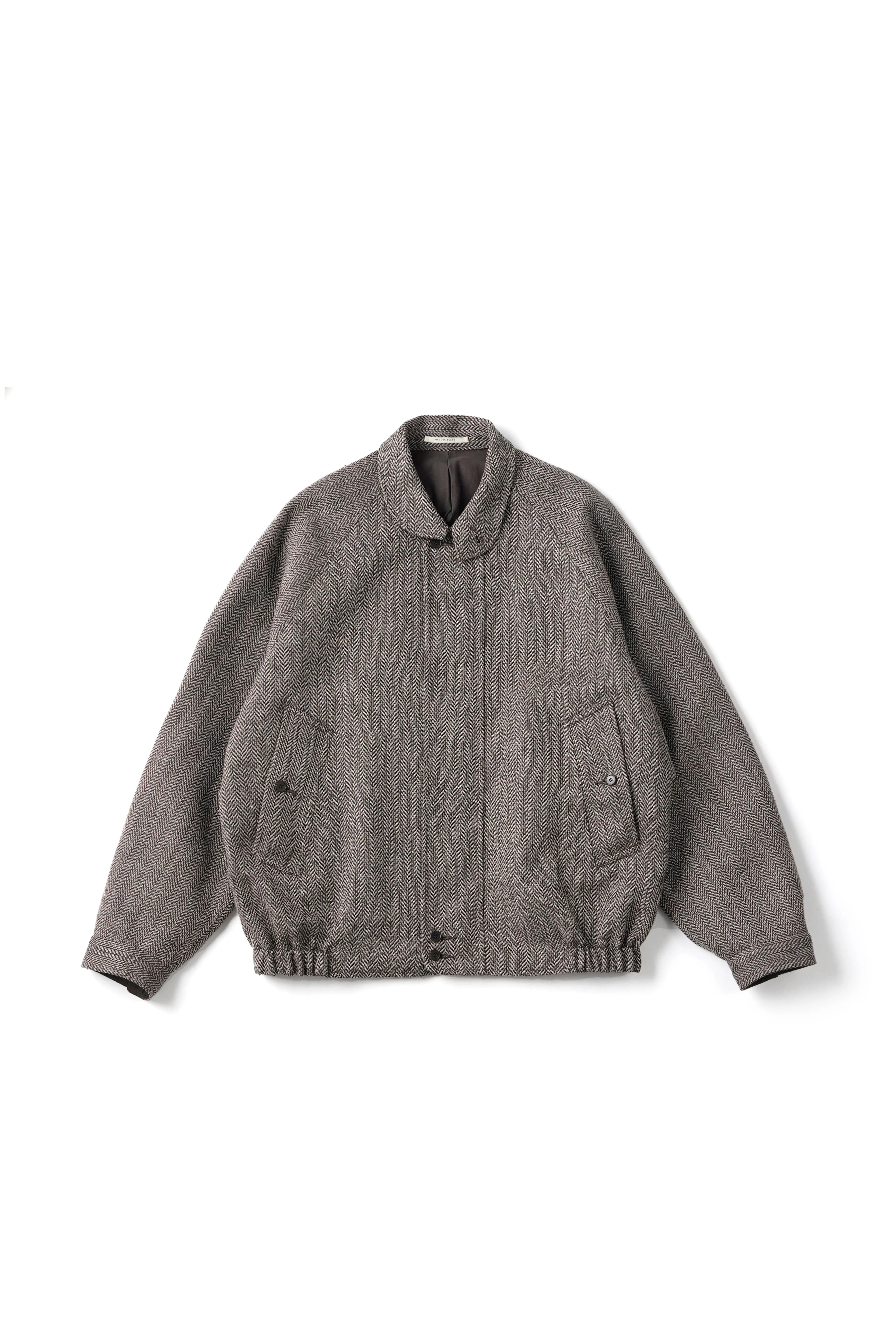 ROUND-COLLAR MOTORING JACKET - 261OJ-JK02 sold by Old Joe
