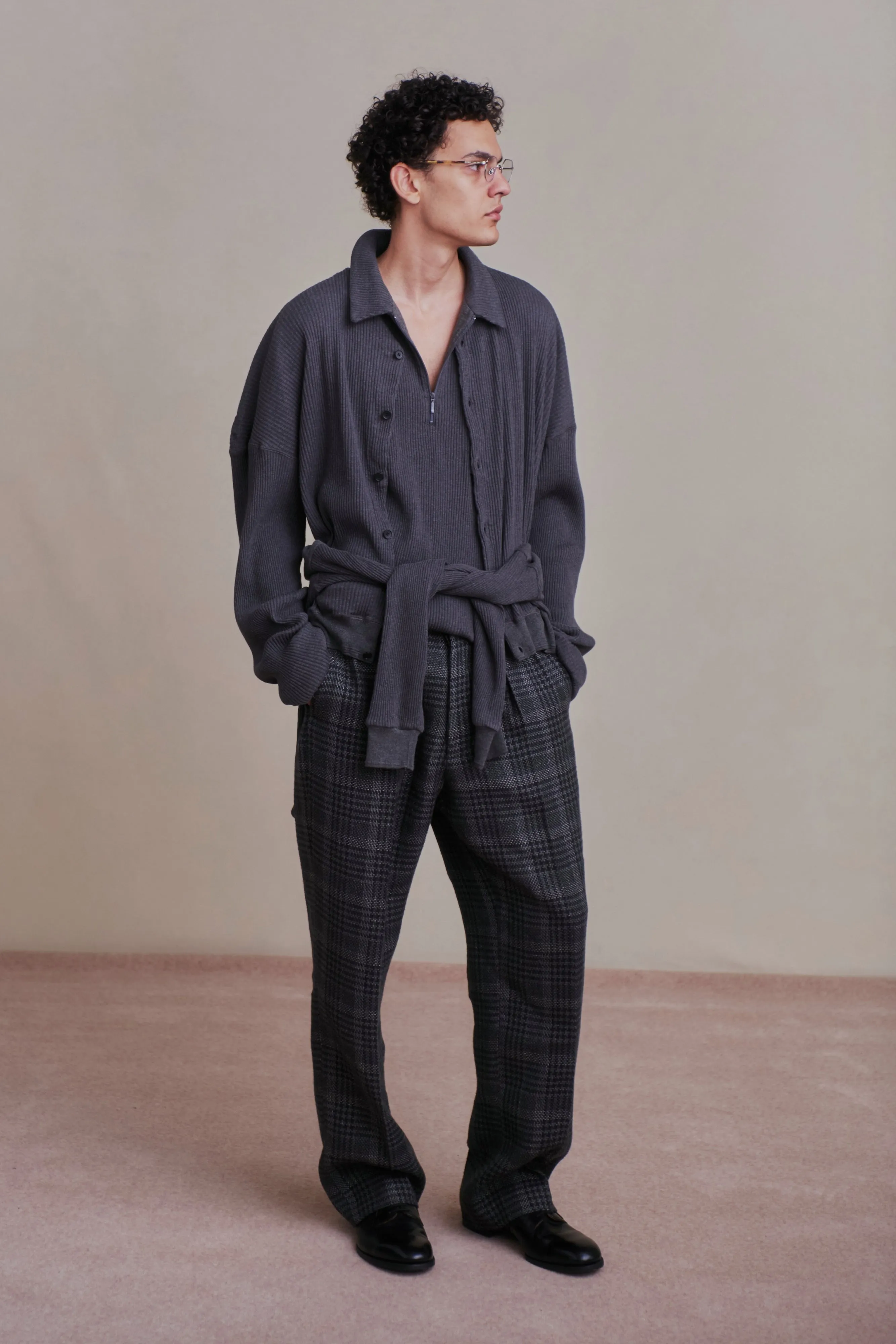 DOUBLE-PLEATED DRAPE TROUSER - 261OJ-PT01 sold by Old Joe product image thumbnail 5
