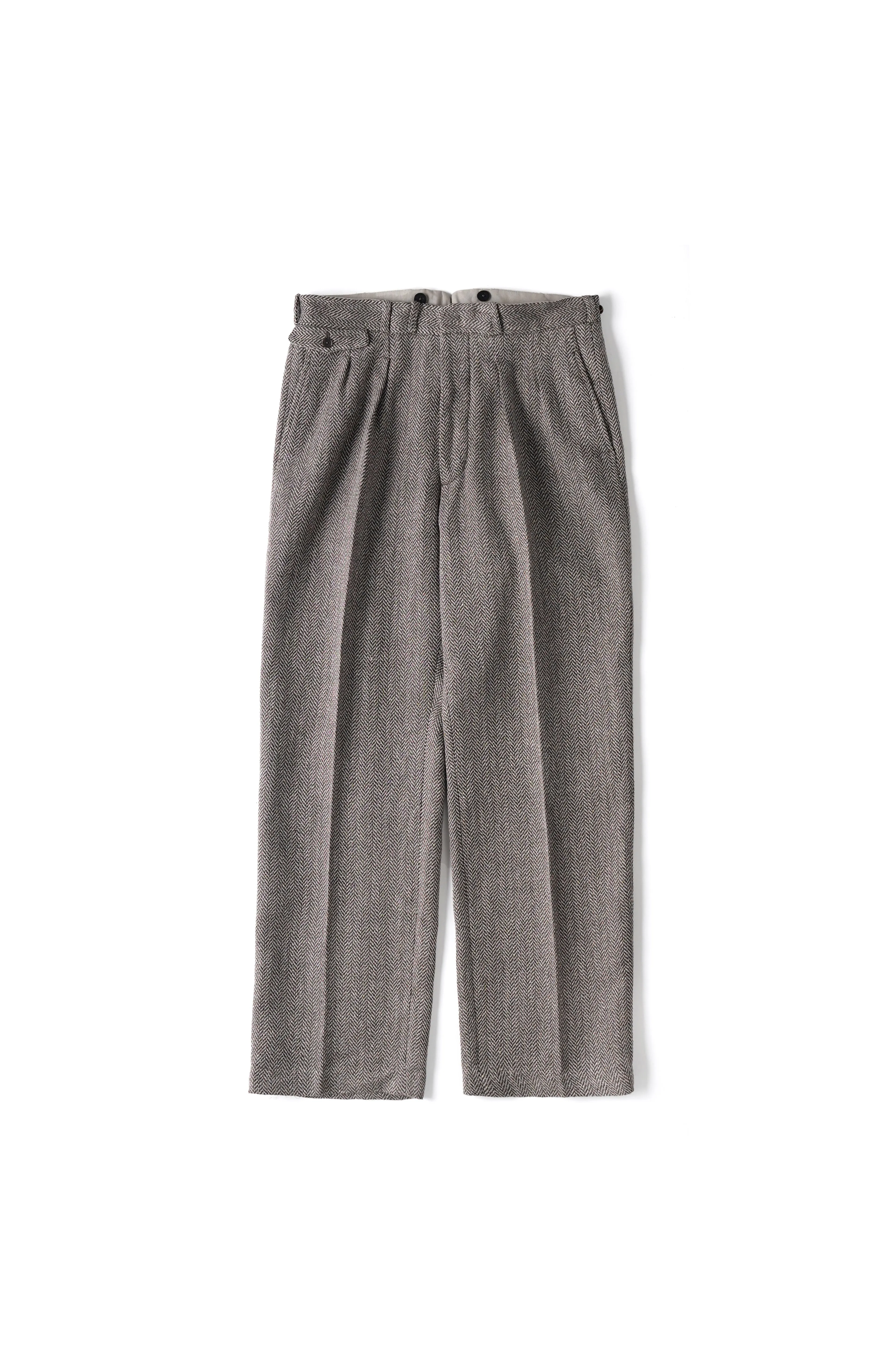 DOUBLE-PLEATED DRAPE TROUSER - 261OJ-PT01 sold by Old Joe product image thumbnail 2