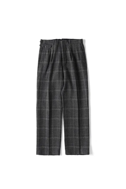 DOUBLE-PLEATED DRAPE TROUSER - 261OJ-PT01 made by Old Joe