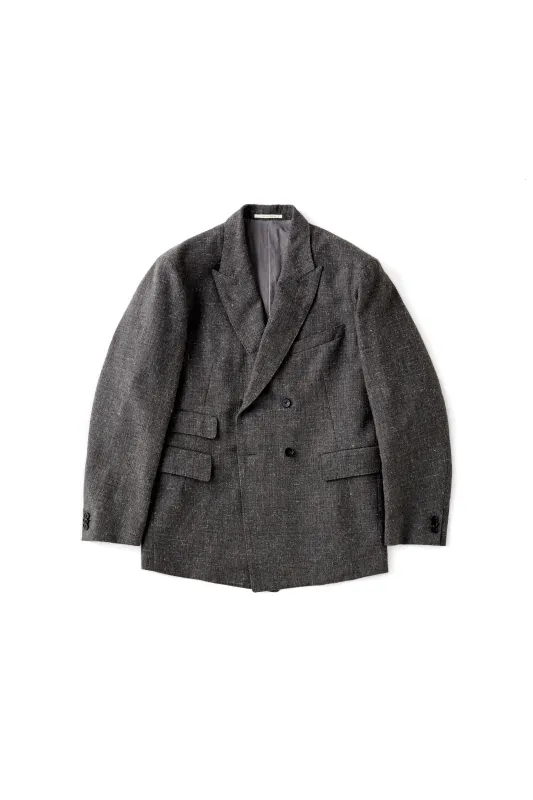 DOUBLE-BREASTED SWING JACKET - 252OJ-JK01 made by Old Joe