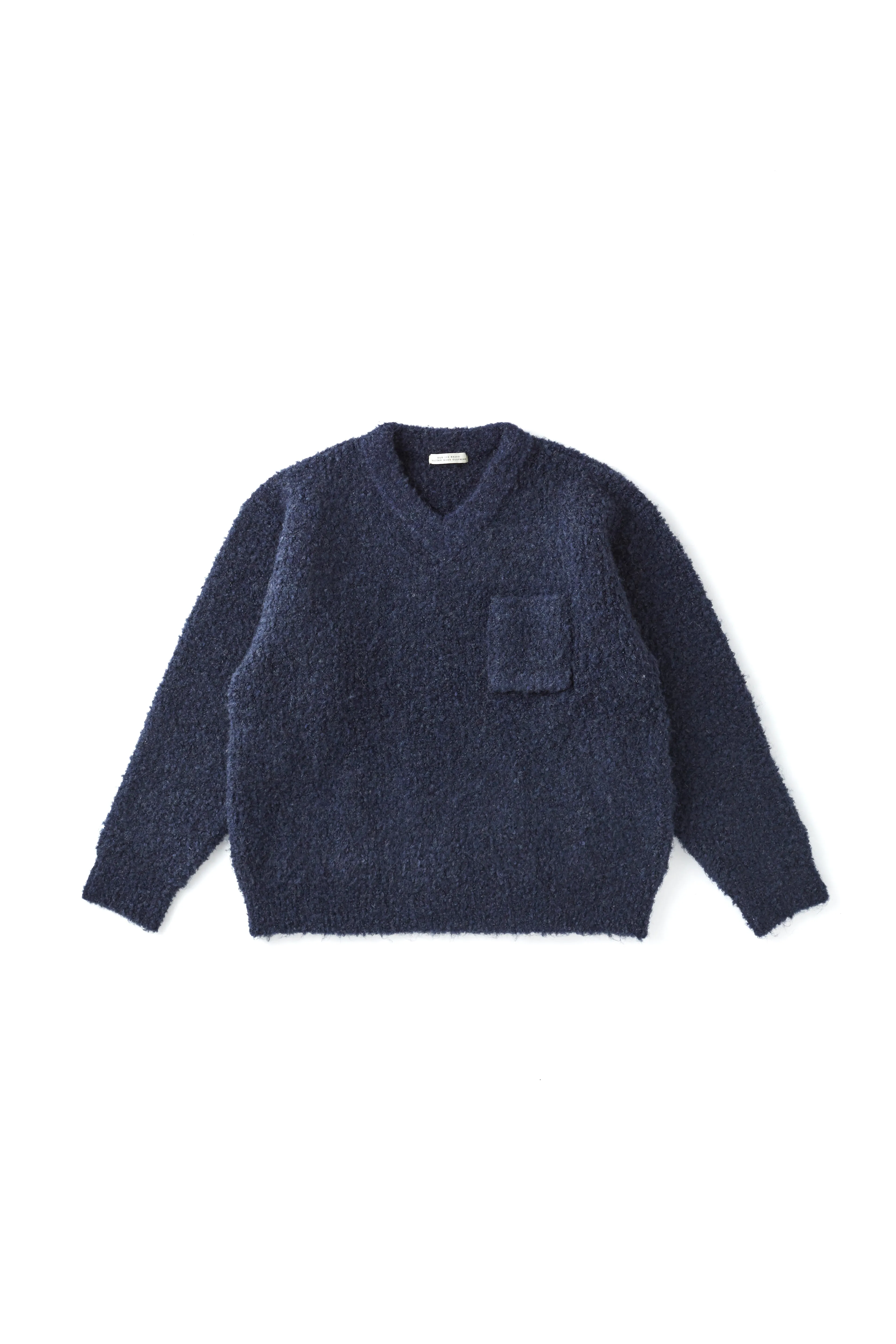 BOUCLE ALPAKA V-NECK SWEATER - 252OJ-KN04 sold by Old Joe product image thumbnail 3