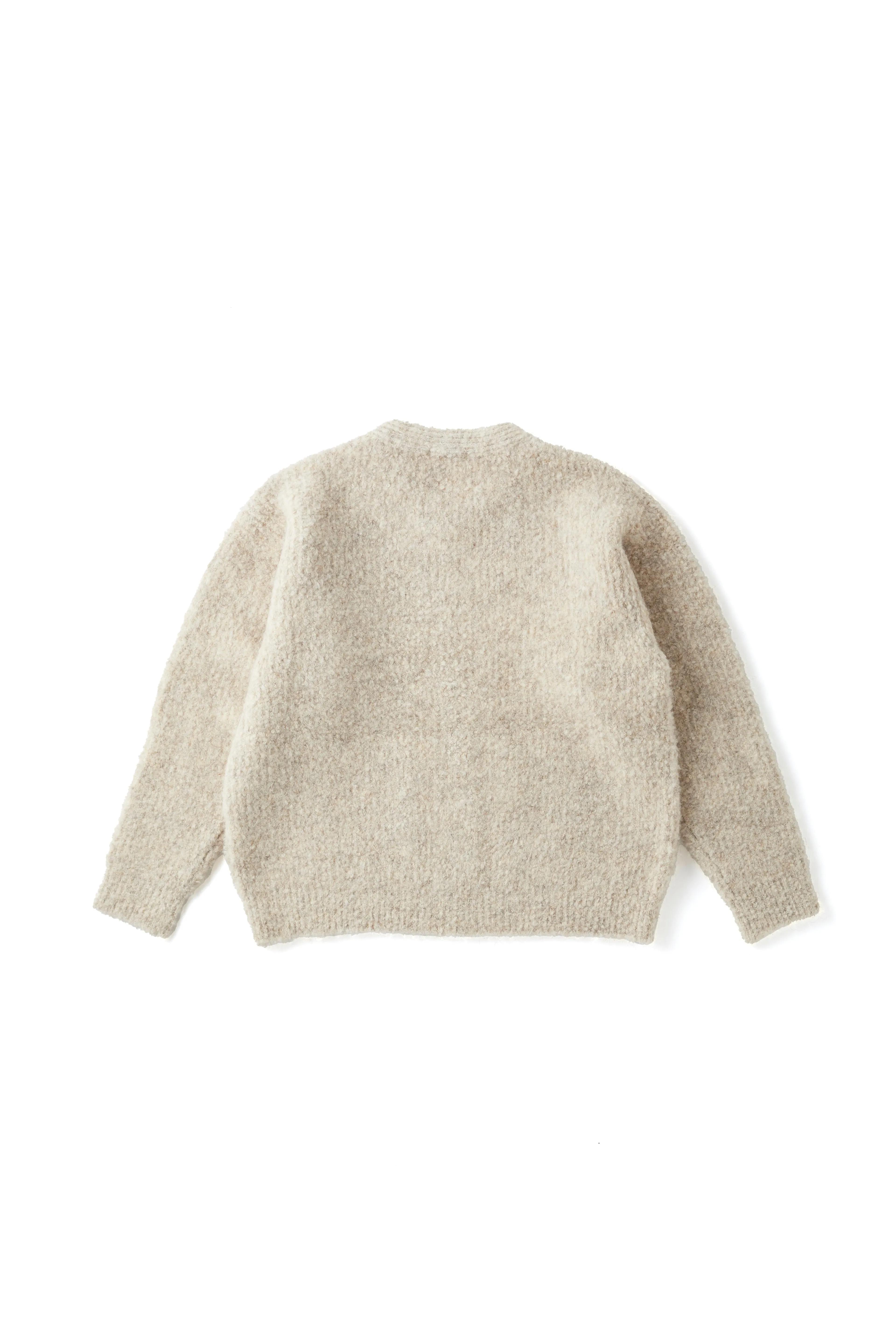 BOUCLE ALPAKA V-NECK SWEATER - 252OJ-KN04 sold by Old Joe product image thumbnail 4