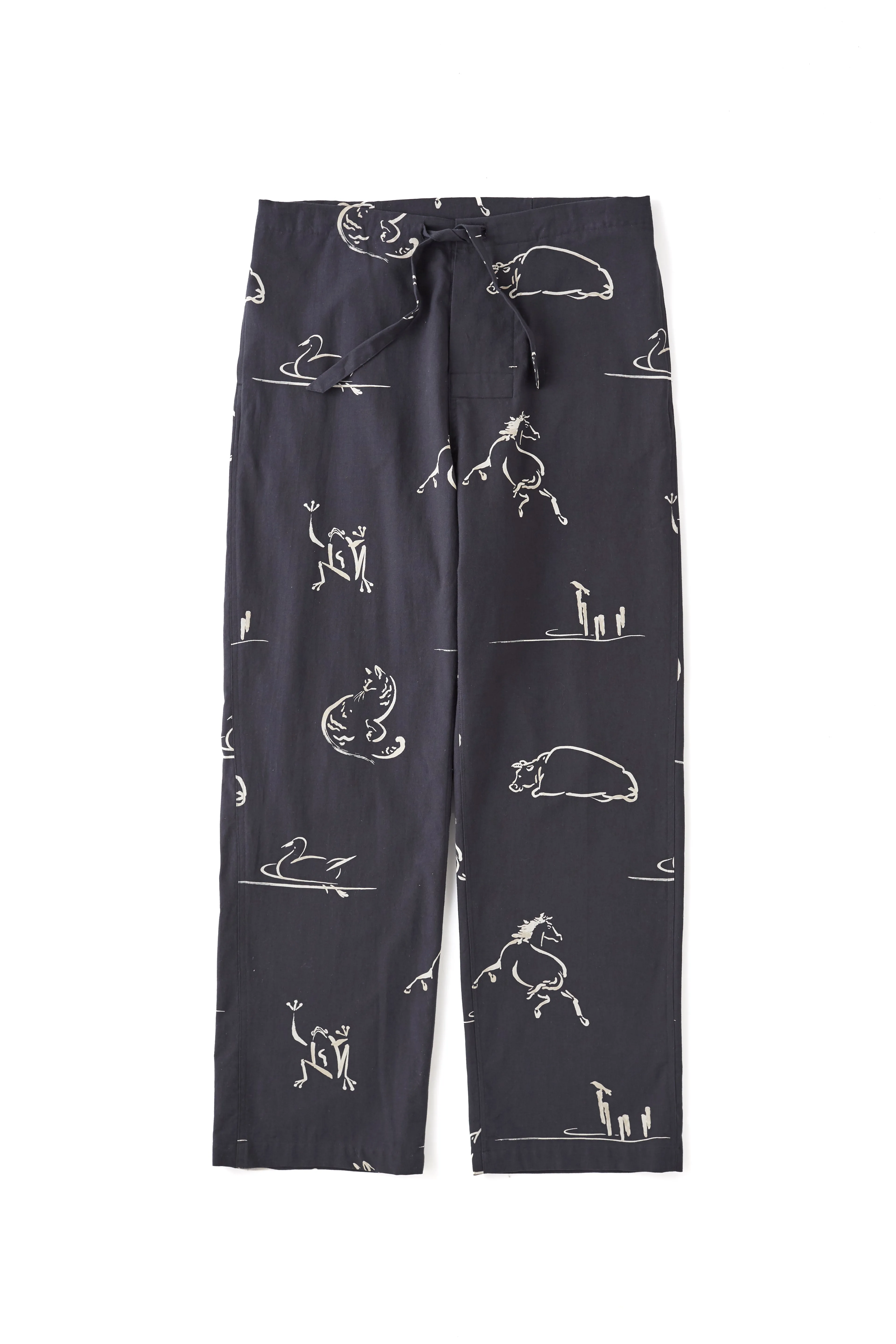 ORIGINAL PRINTED EASY TROUSER (Animal Drawing) - 251OJ-PT19 sold by Old Joe product image thumbnail 2