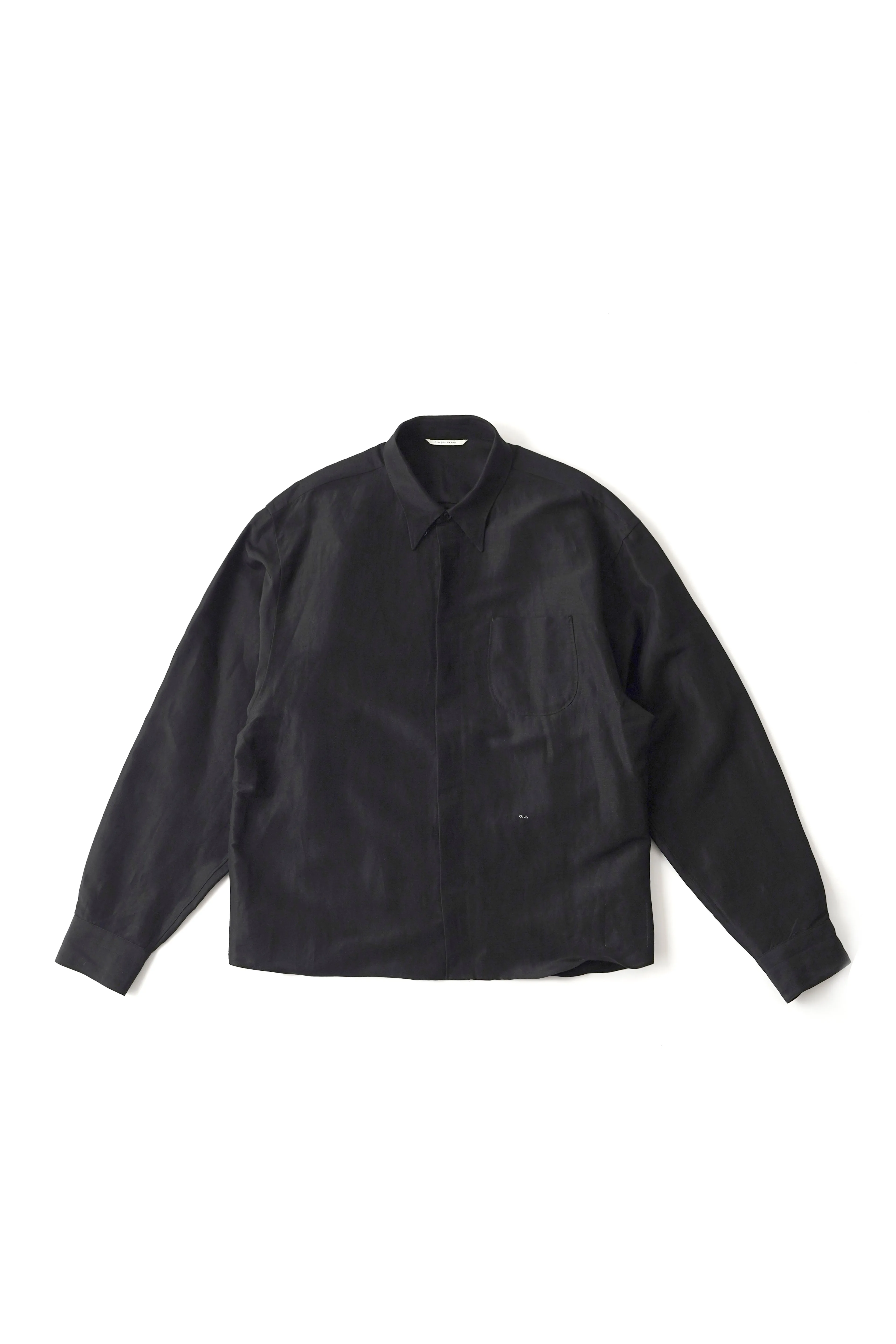 CROPPED HIDDEN BUTTON COLLAR SHIRTS - 261OJ-SH03 sold by Old Joe product image thumbnail 2