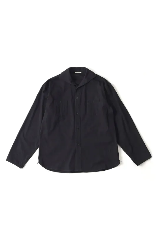 CAMP COLLAR MARINE SHIRTS (Long-Sleeve) - 261OJ-SH05 made by Old Joe