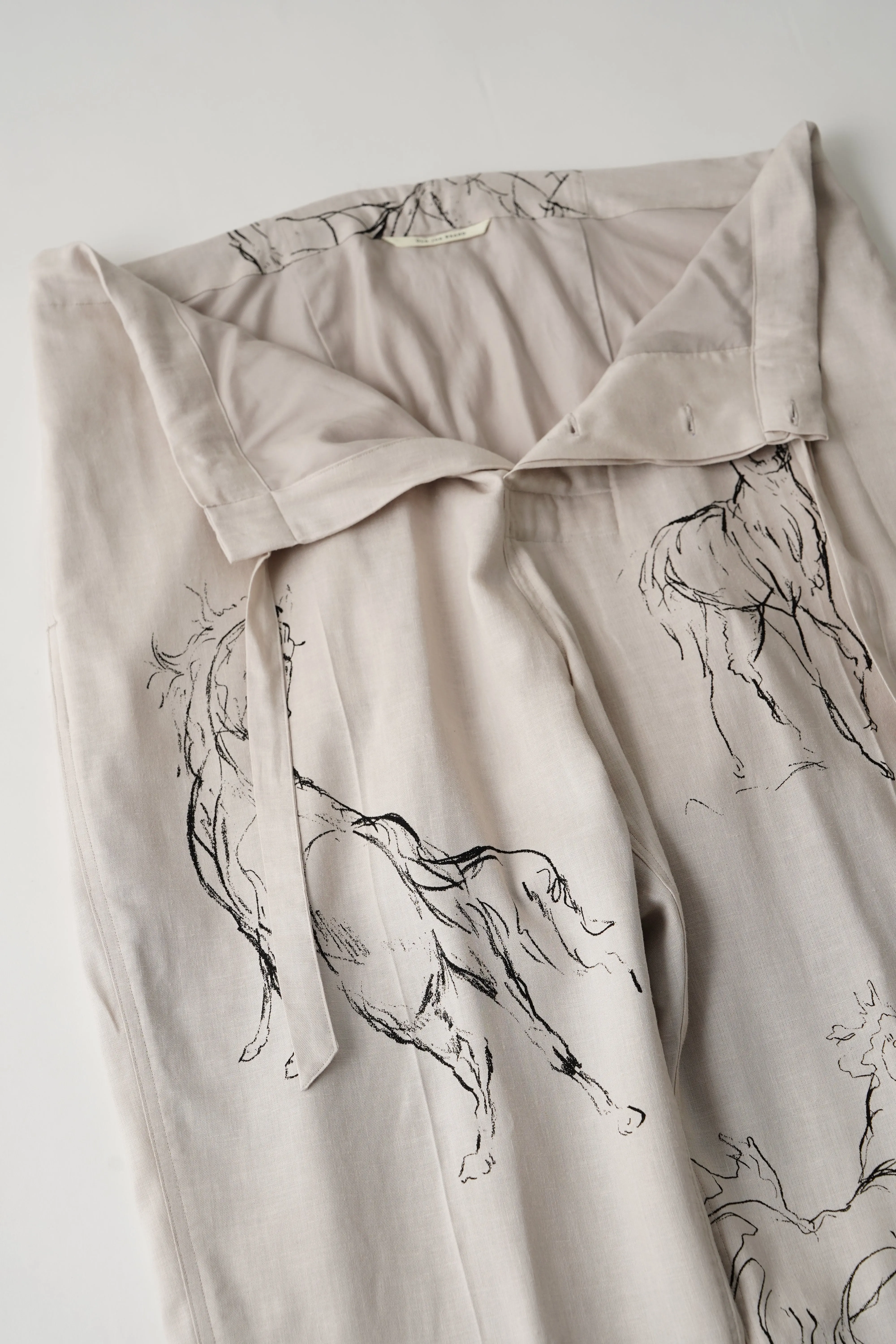 ORIGINAL PRINTED EASY TROUSER (ANIMAL DRAWING) - 261OJ-PT19 sold by Old Joe product image thumbnail 5