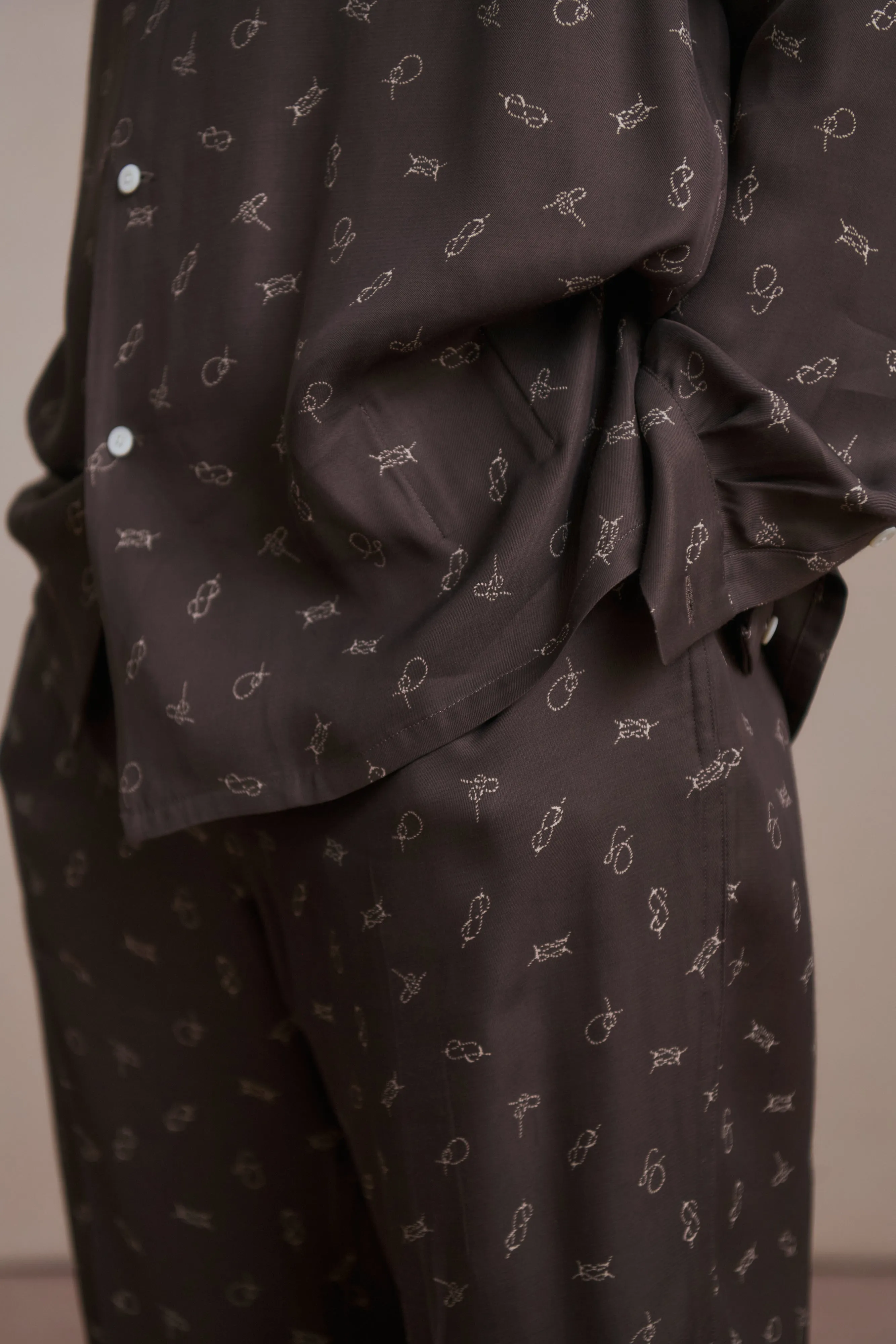 ORIGINAL PRINTED EASY TROUSER (ROPE KNOT) - 261OJ-PT18 sold by Old Joe product image thumbnail 4