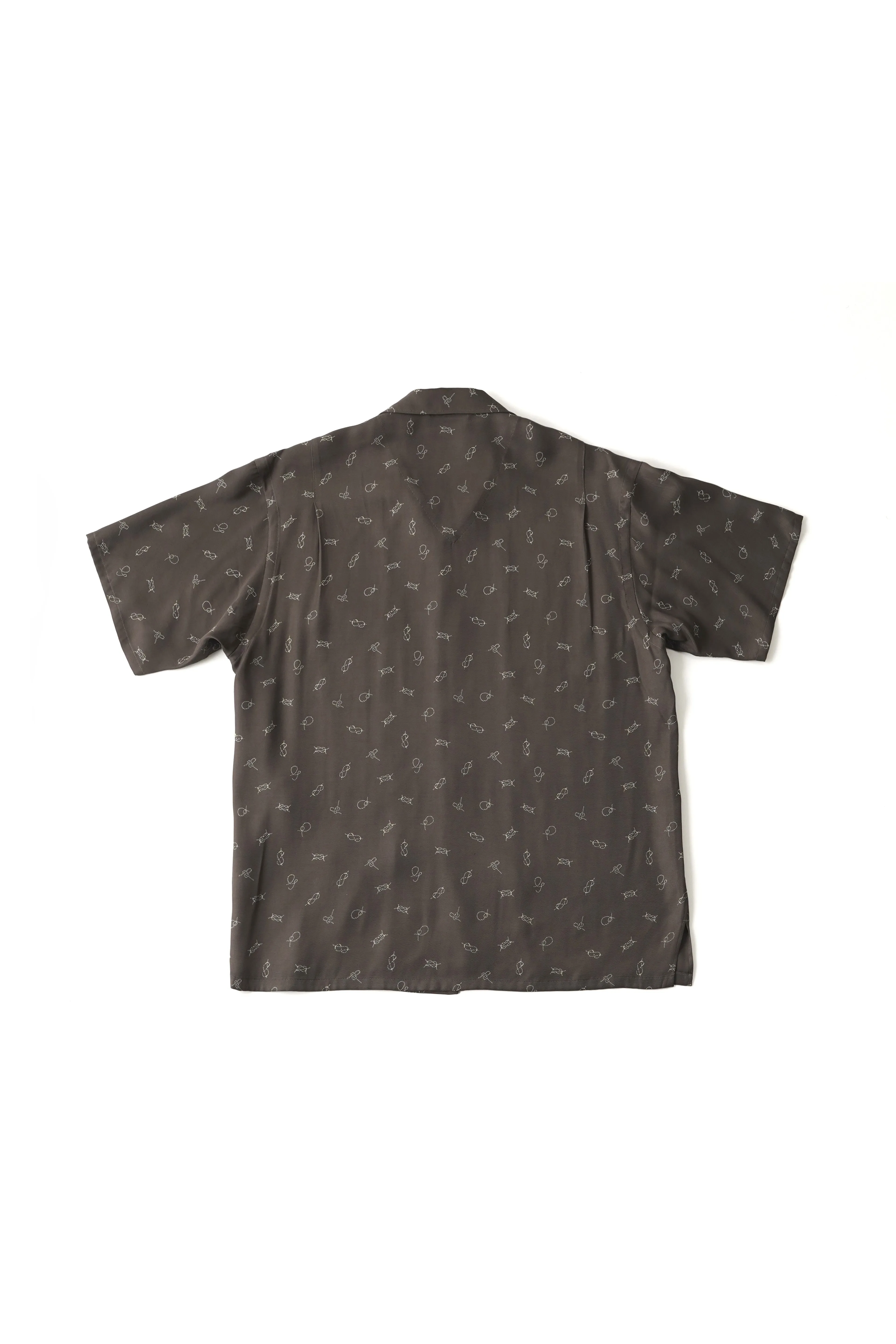 ORIGINAL PRINTED OPEN COLLAR SHIRTS (ROPE KNOT) Short-sleeve - 261OJ-SH21 sold by Old Joe product image thumbnail 3
