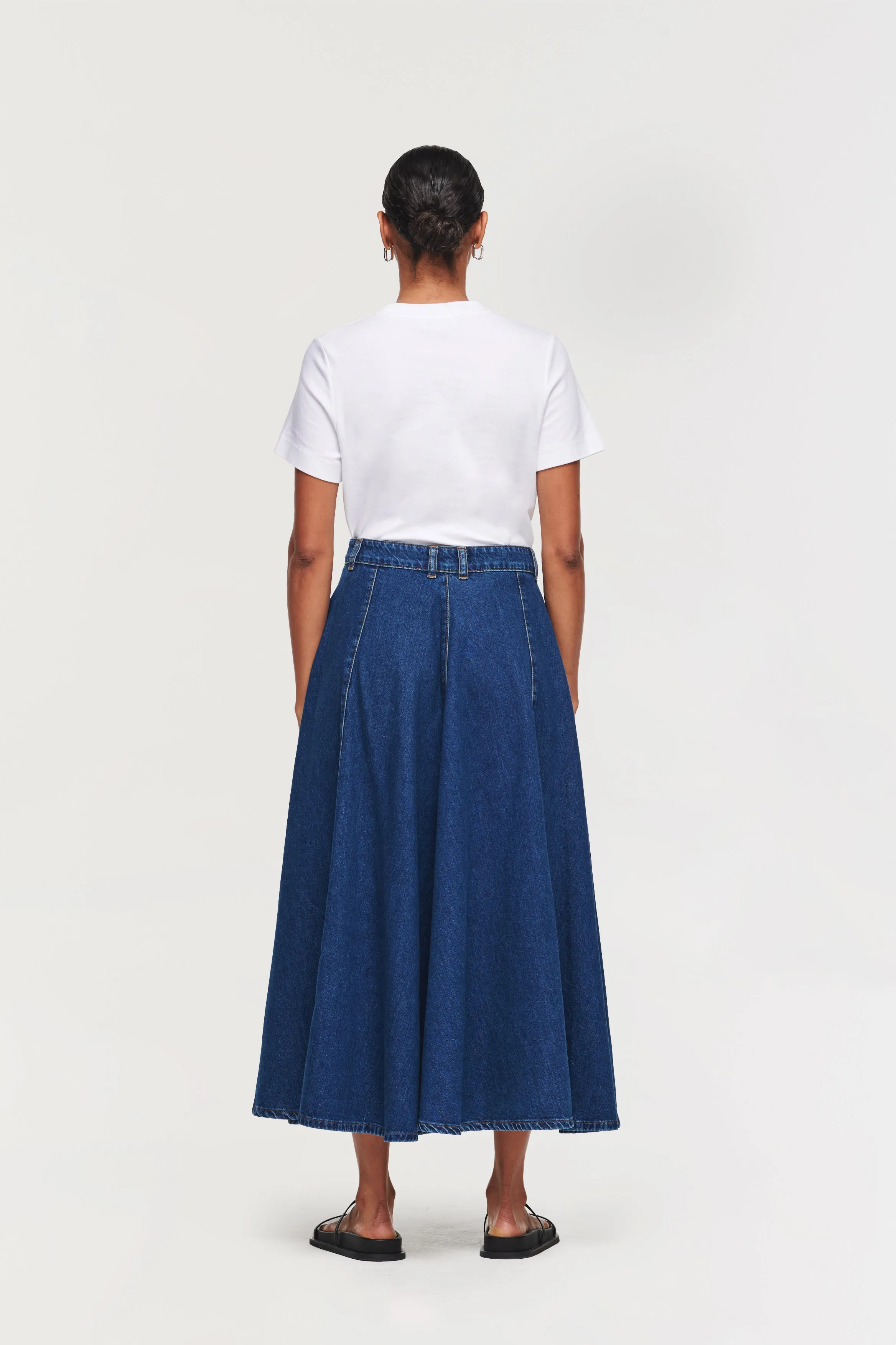 Luna Volume Ankle Length Skirt | Parallel