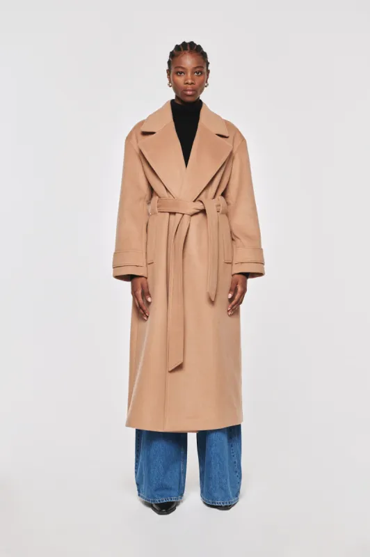 George Wrap Coat sold by Aligne