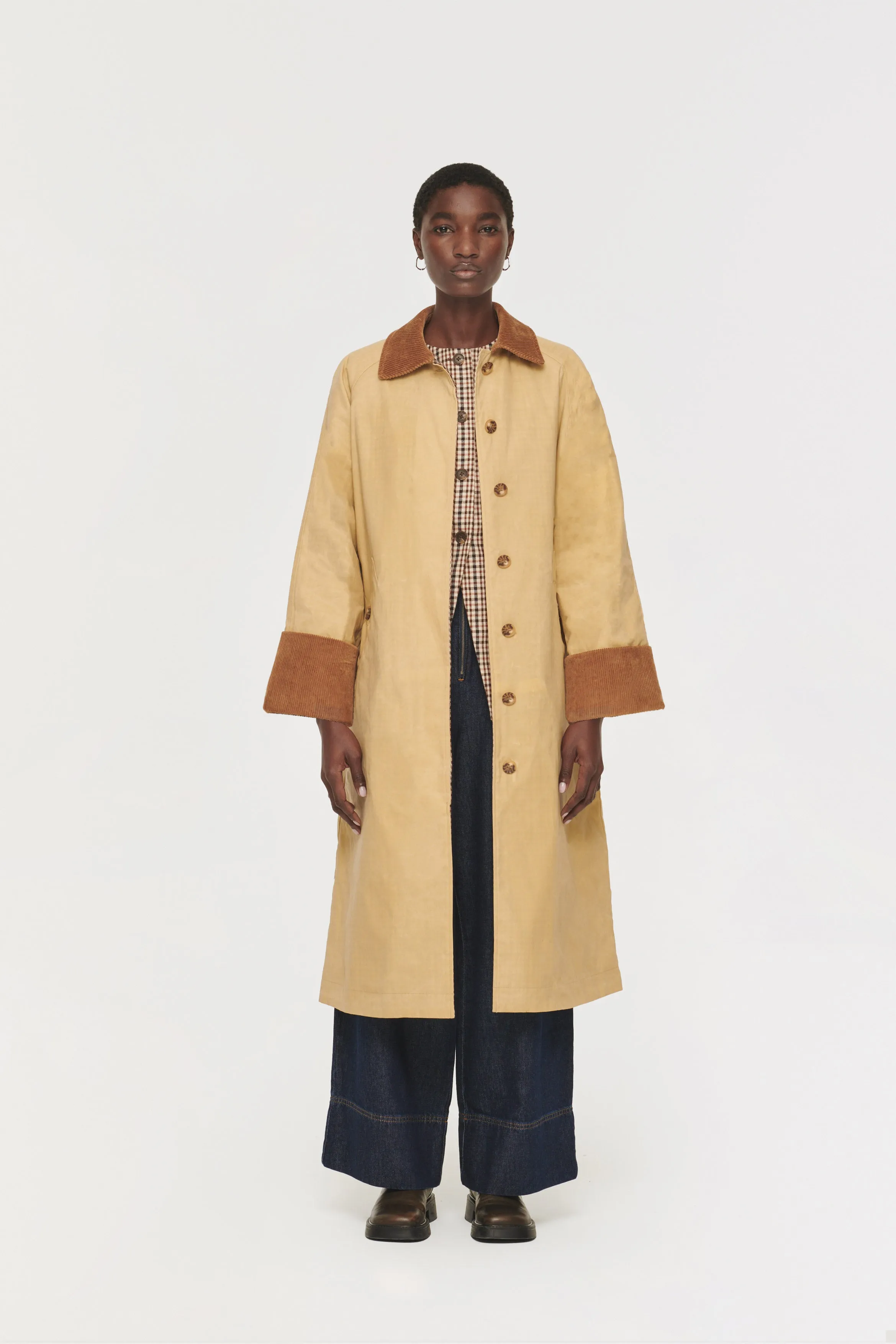 ジャケット・アウター yoke 20aw REVERSIBLE TRENCH COAT YOKE 20aw REVERSIBLE TRENCH COAT Trench