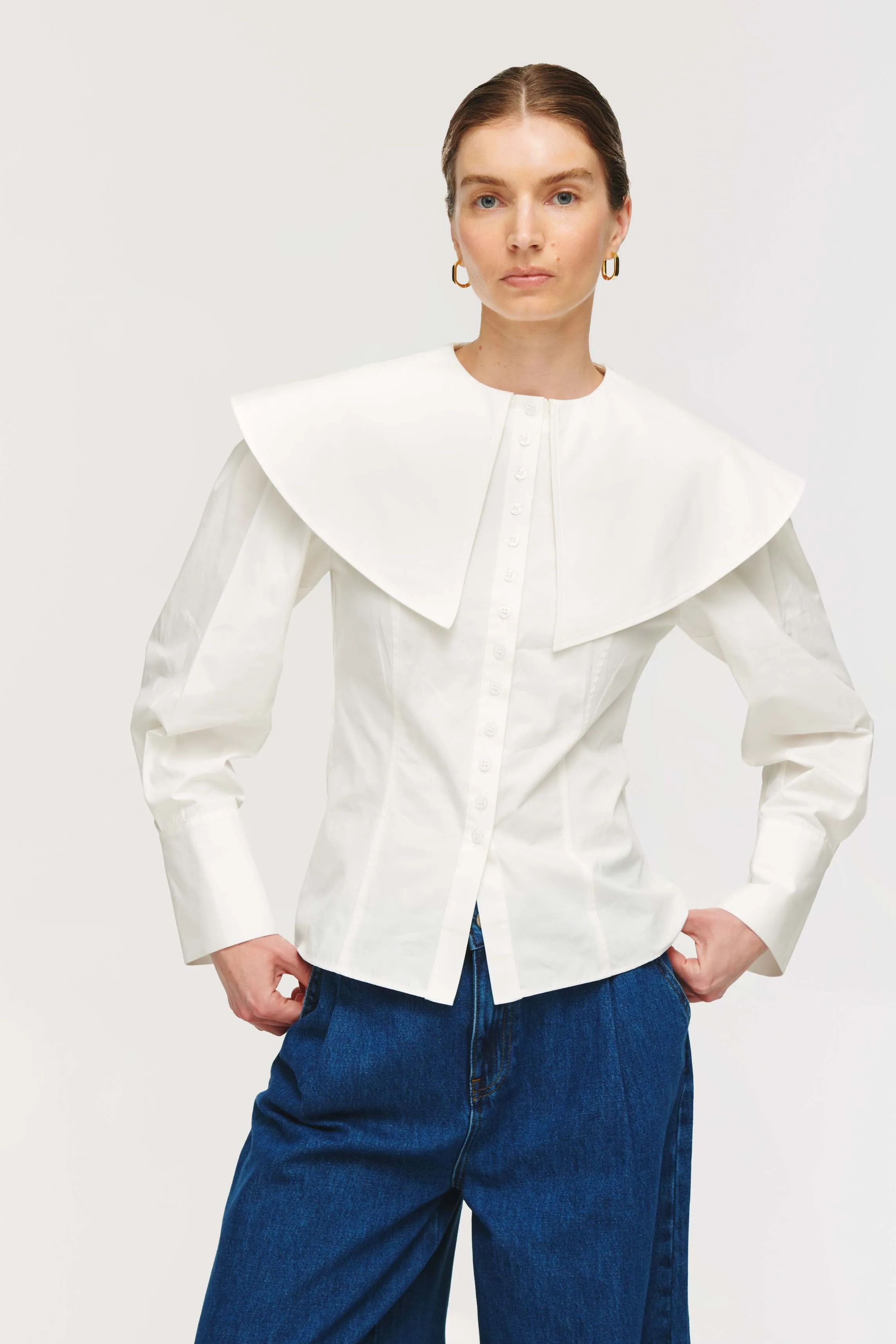 Carol Collar Shirt sold by Aligne product image thumbnail 4