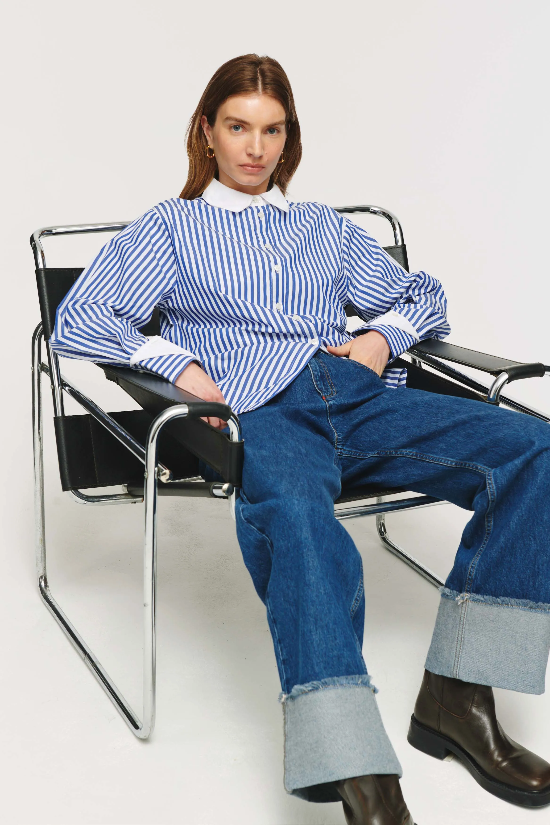 Thyme Stripe Shirt sold by Aligne product image thumbnail 5