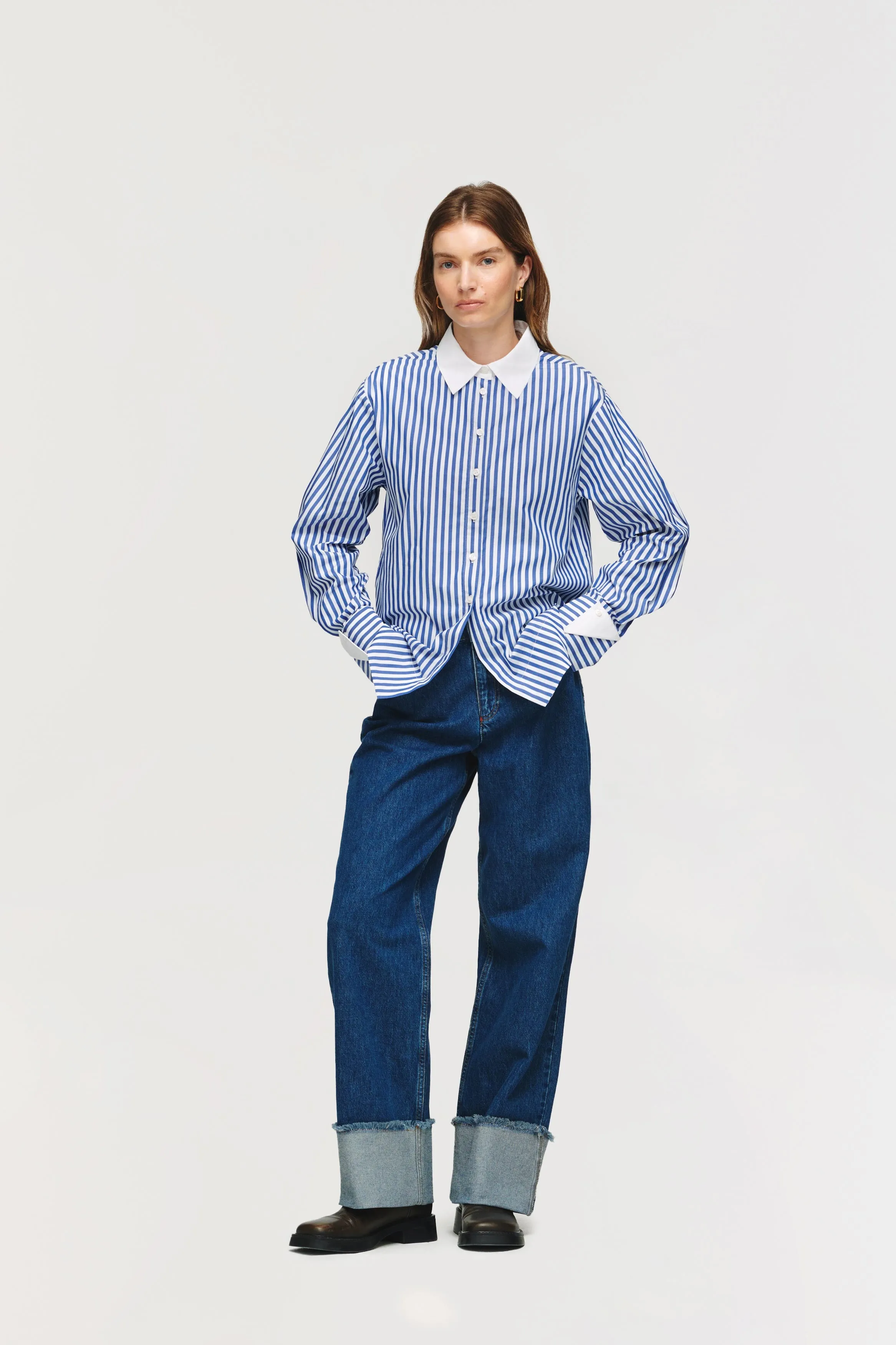 Thyme Stripe Shirt sold by Aligne product image thumbnail 2