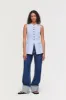 LEO POPLIN WAISTCOAT sold by Aligne