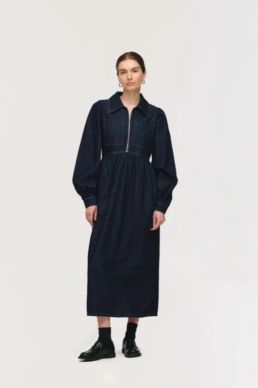 Gabriella Denim Dress sold by Aligne