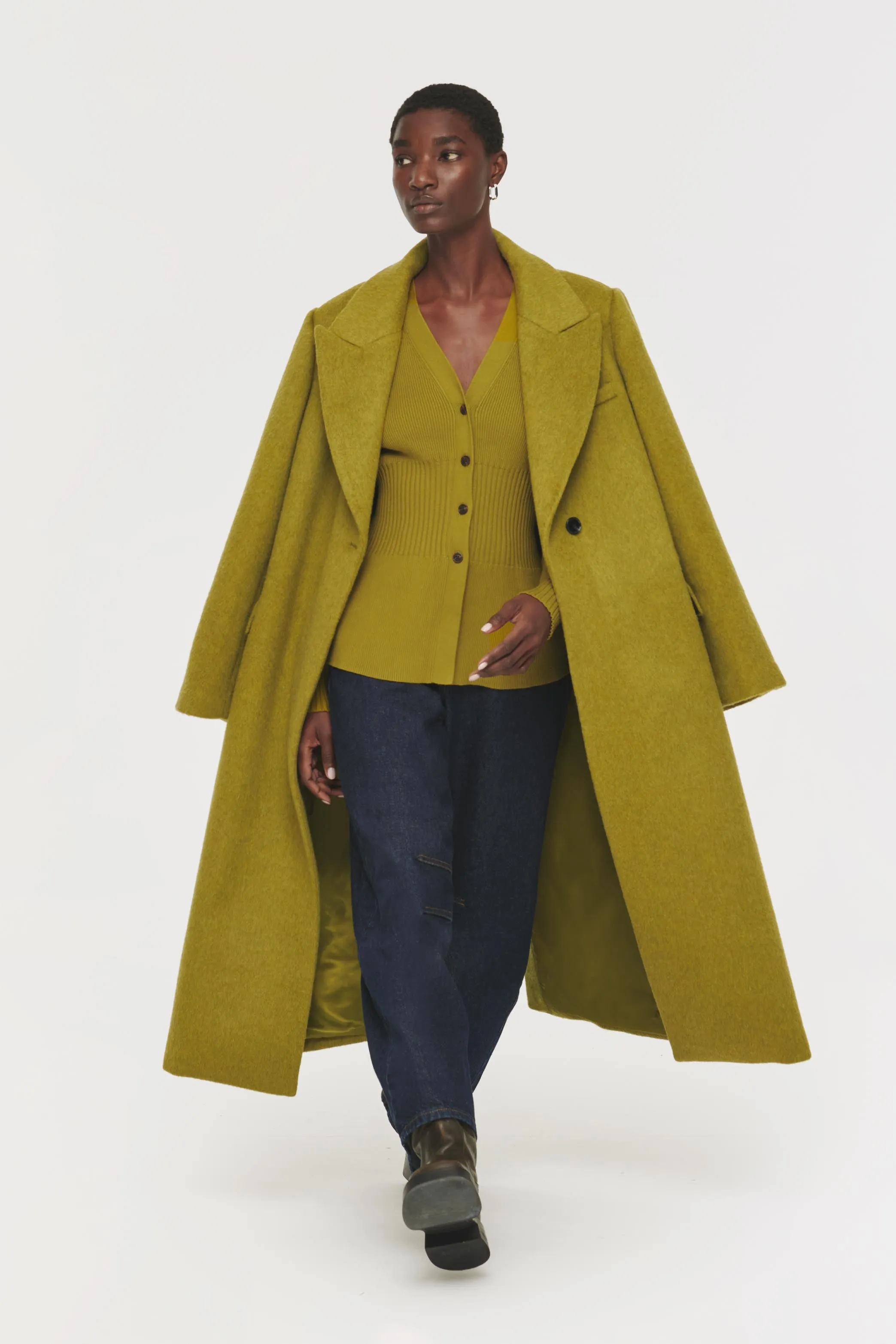 Clay Waisted Cardigan | Parallel