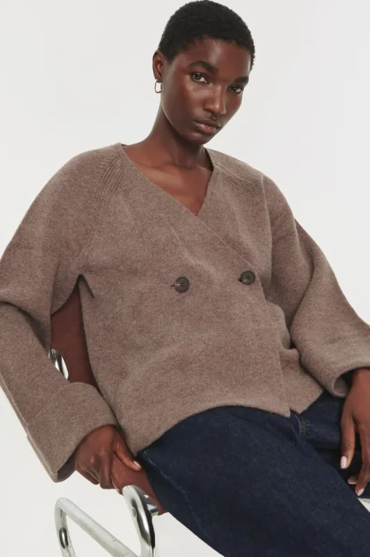 Hampton Knitted Cardigan sold by Aligne