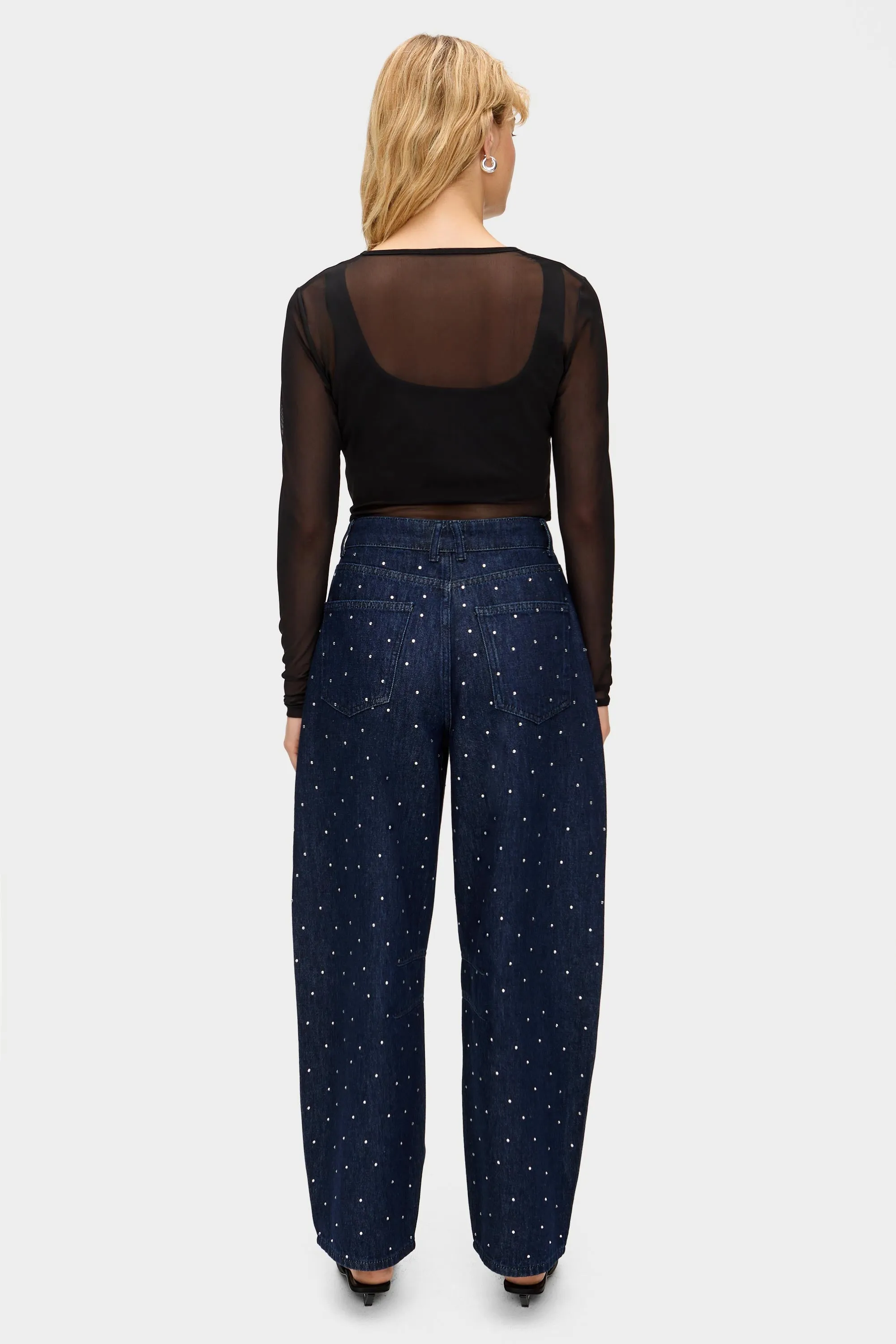 Phoenix Mesh Long Sleeve Layered Top sold by Aligne product image thumbnail 4