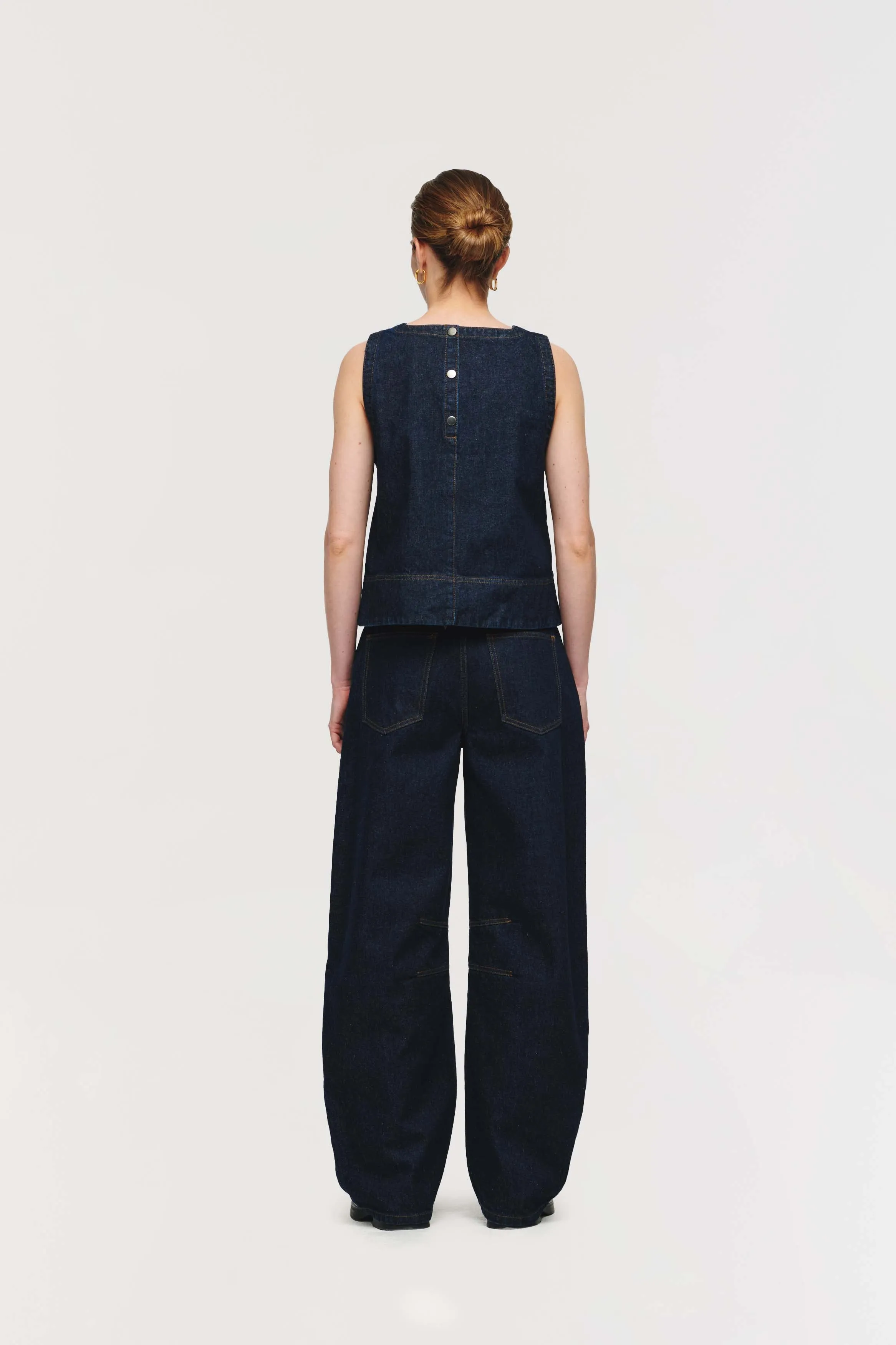 Meg Rigid Denim Top sold by Aligne product image thumbnail 4
