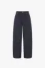 Mid Rise Rigid Barrel Jeans sold by Aligne