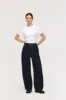 Mid Rise Rigid Barrel Jeans sold by Aligne