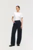Mid Rise Rigid Barrel Jeans sold by Aligne