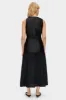 Natalie Semi-Sheer Voluminous Midi Skirt sold by Aligne