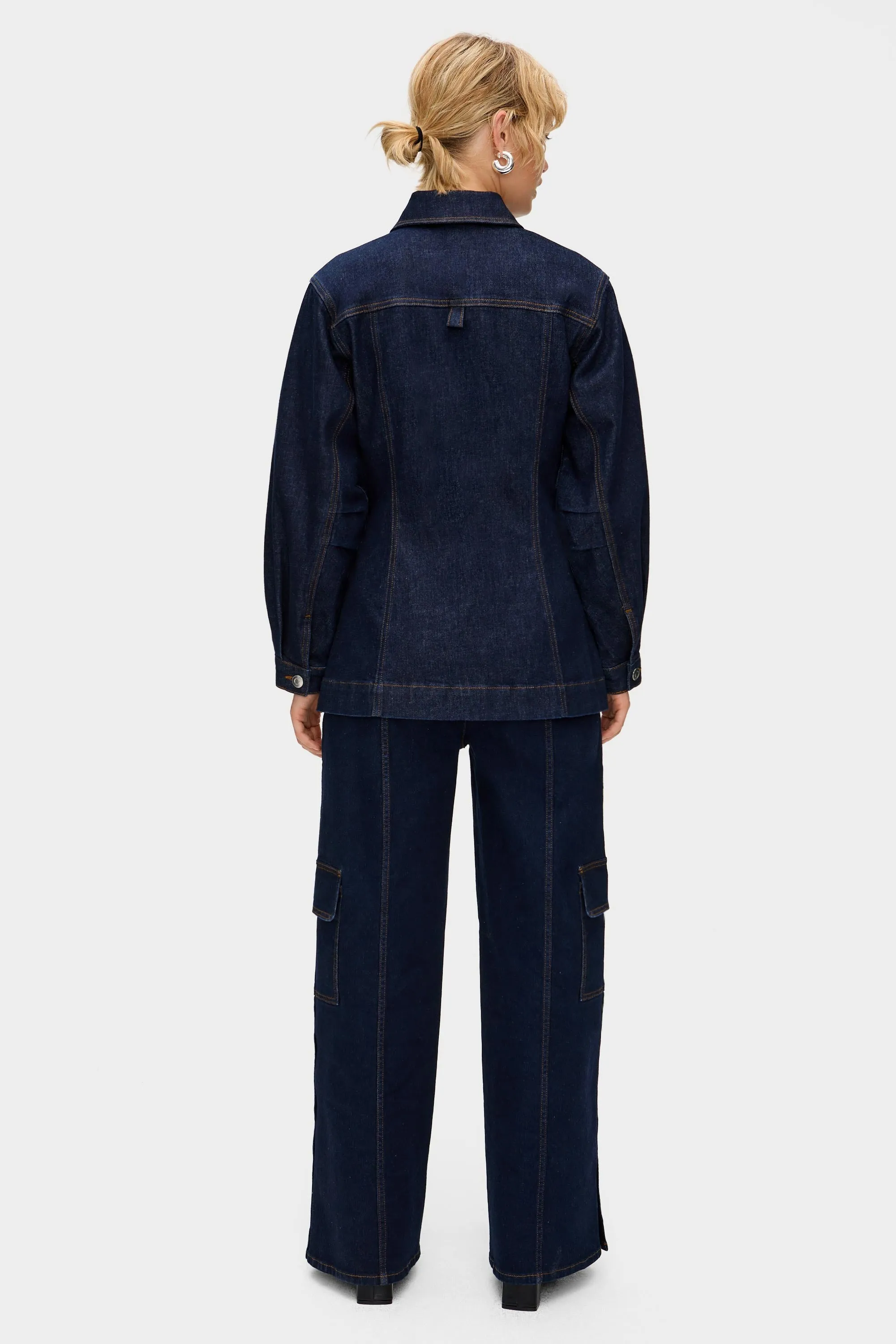 Milly Utility Denim Jacket sold by Aligne product image thumbnail 4