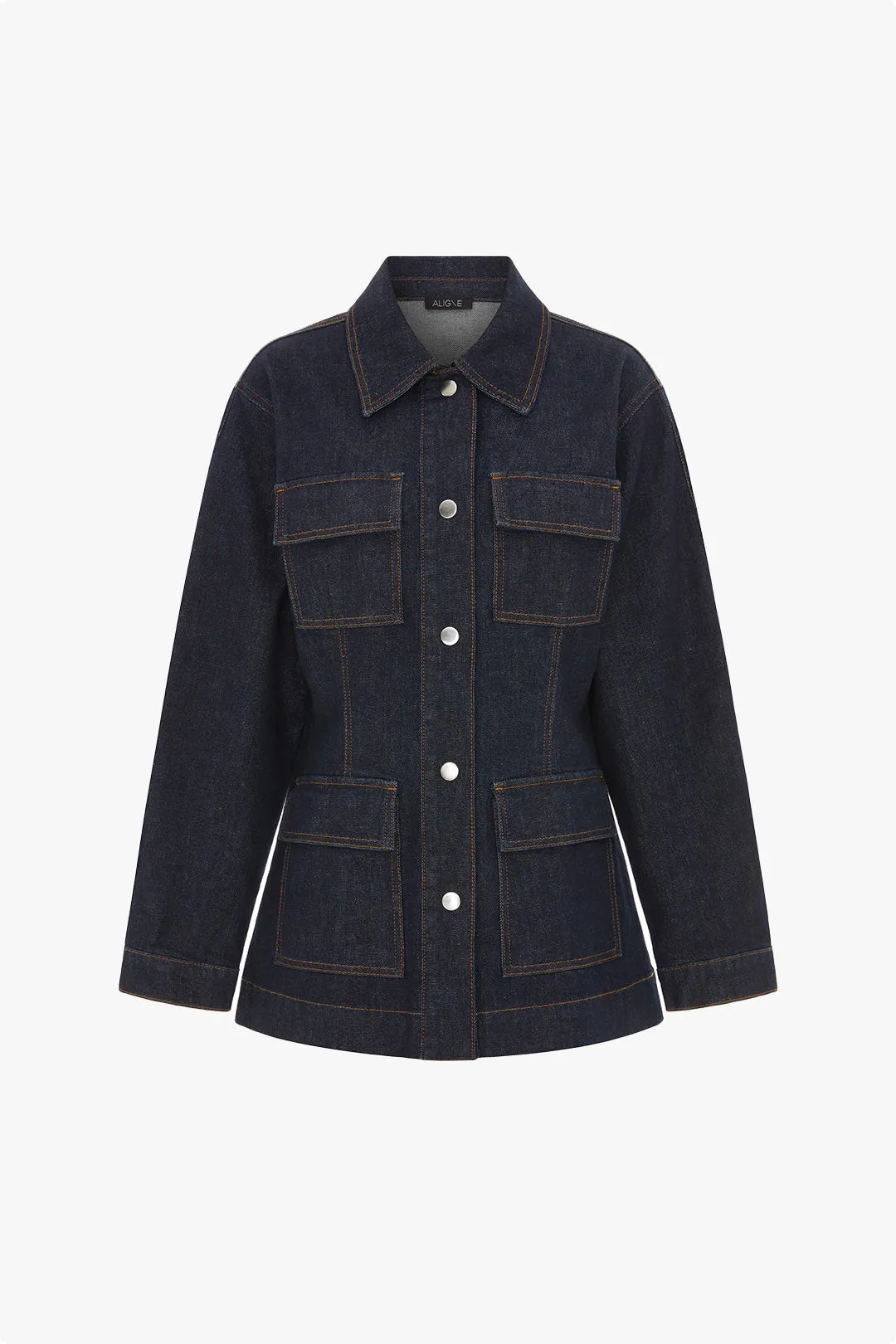 Milly Utility Denim Jacket sold by Aligne product image thumbnail 5