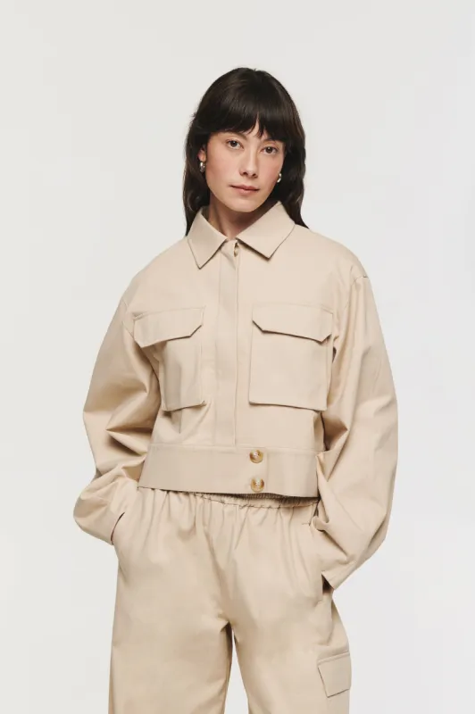 Melon Utility Jacket sold by Aligne
