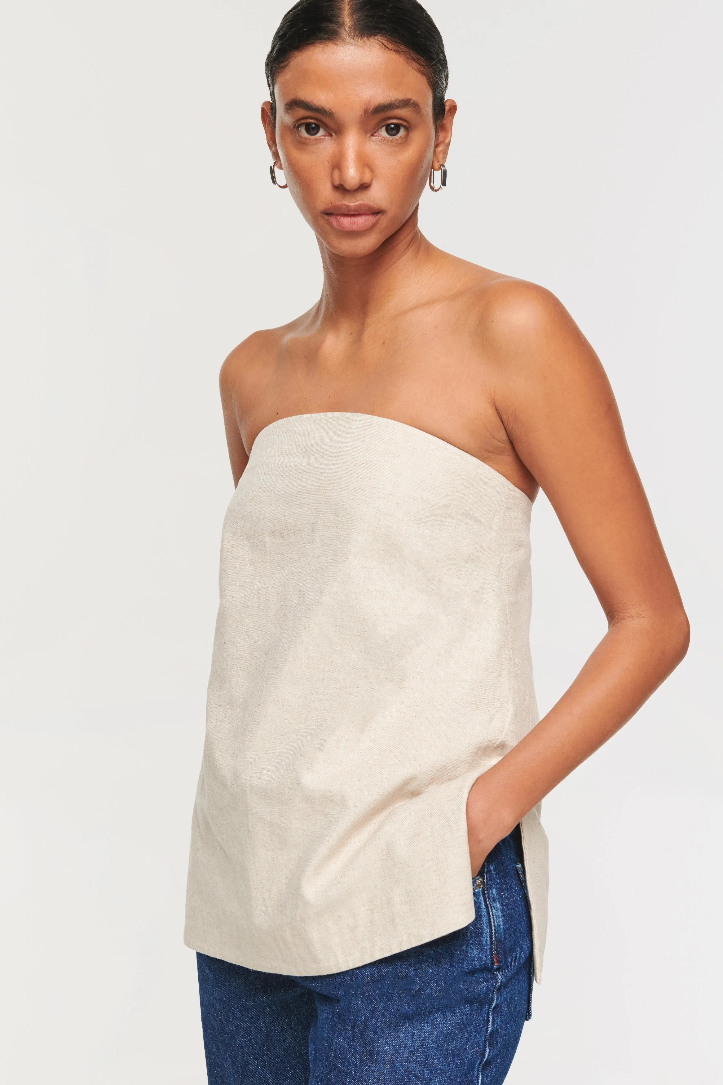 GALLY LINEN TOP sold by Aligne product image thumbnail 2