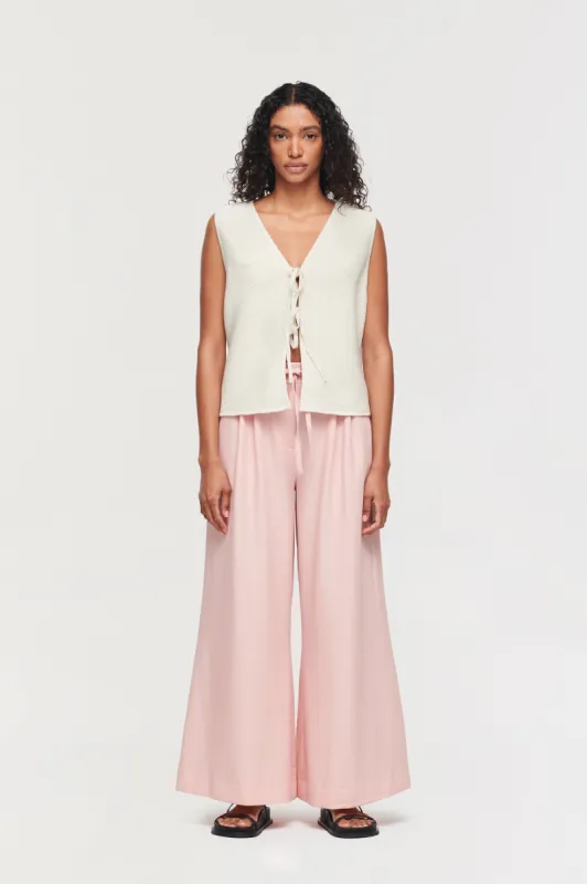 SERENE EXTRA WIDE LEG TROUSER made by Aligne