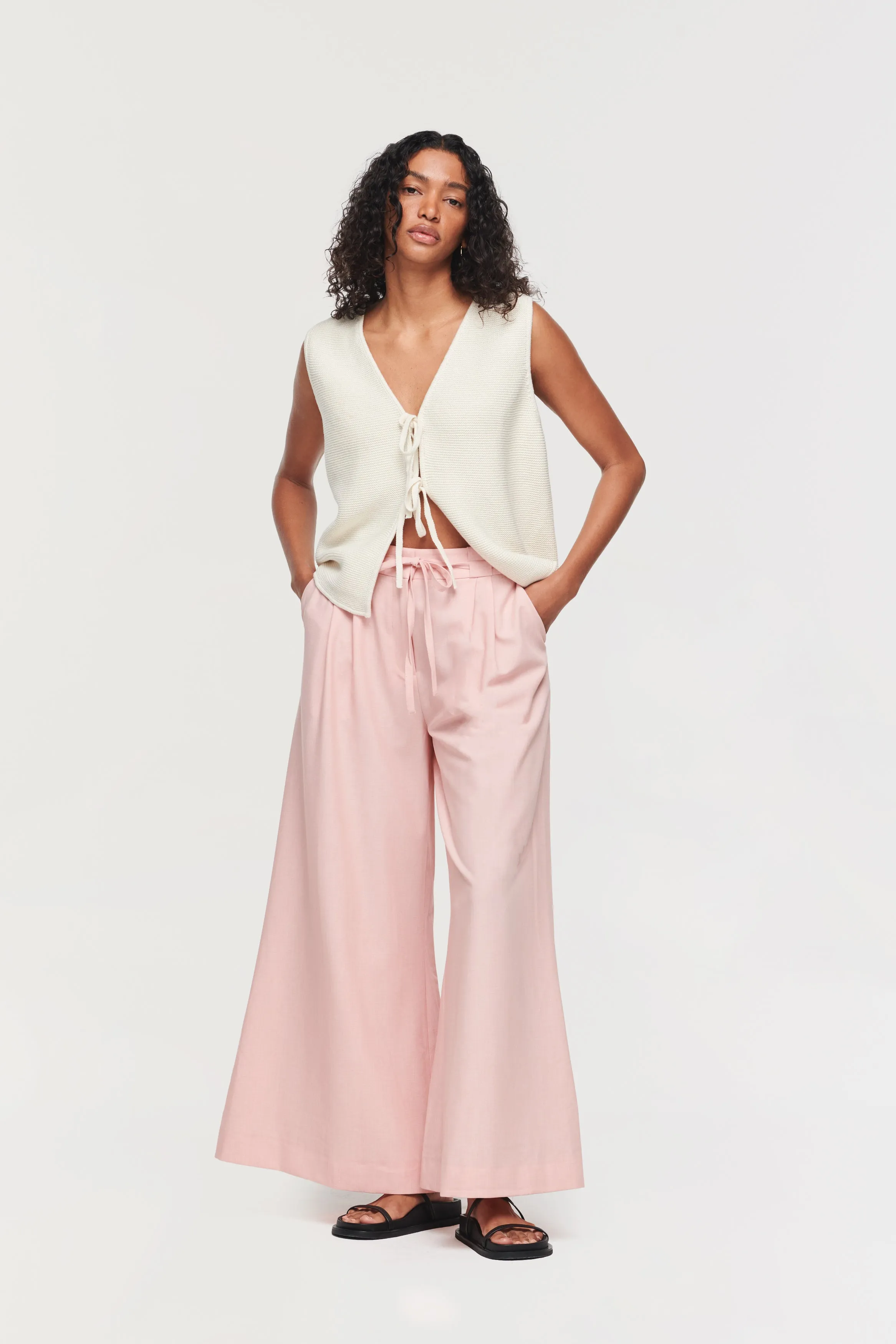 SERENE EXTRA WIDE LEG TROUSER sold by Aligne product image thumbnail 3