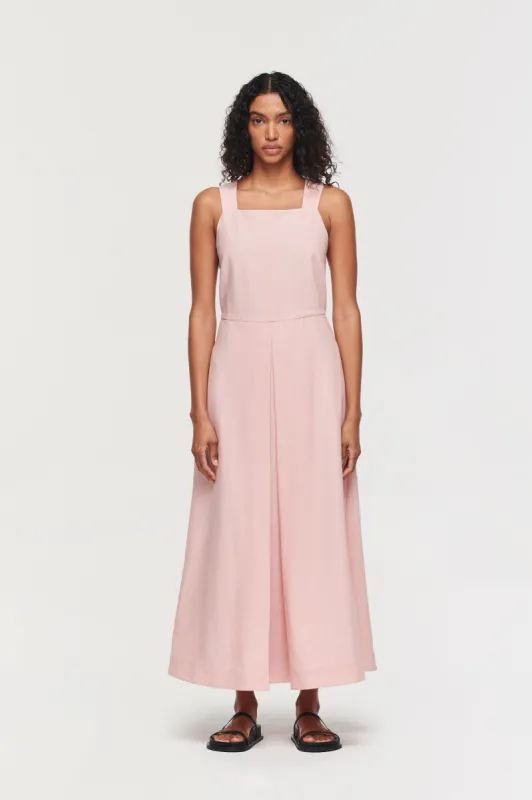 MADELINE CROSS BACK MIDI DRESS sold by Aligne