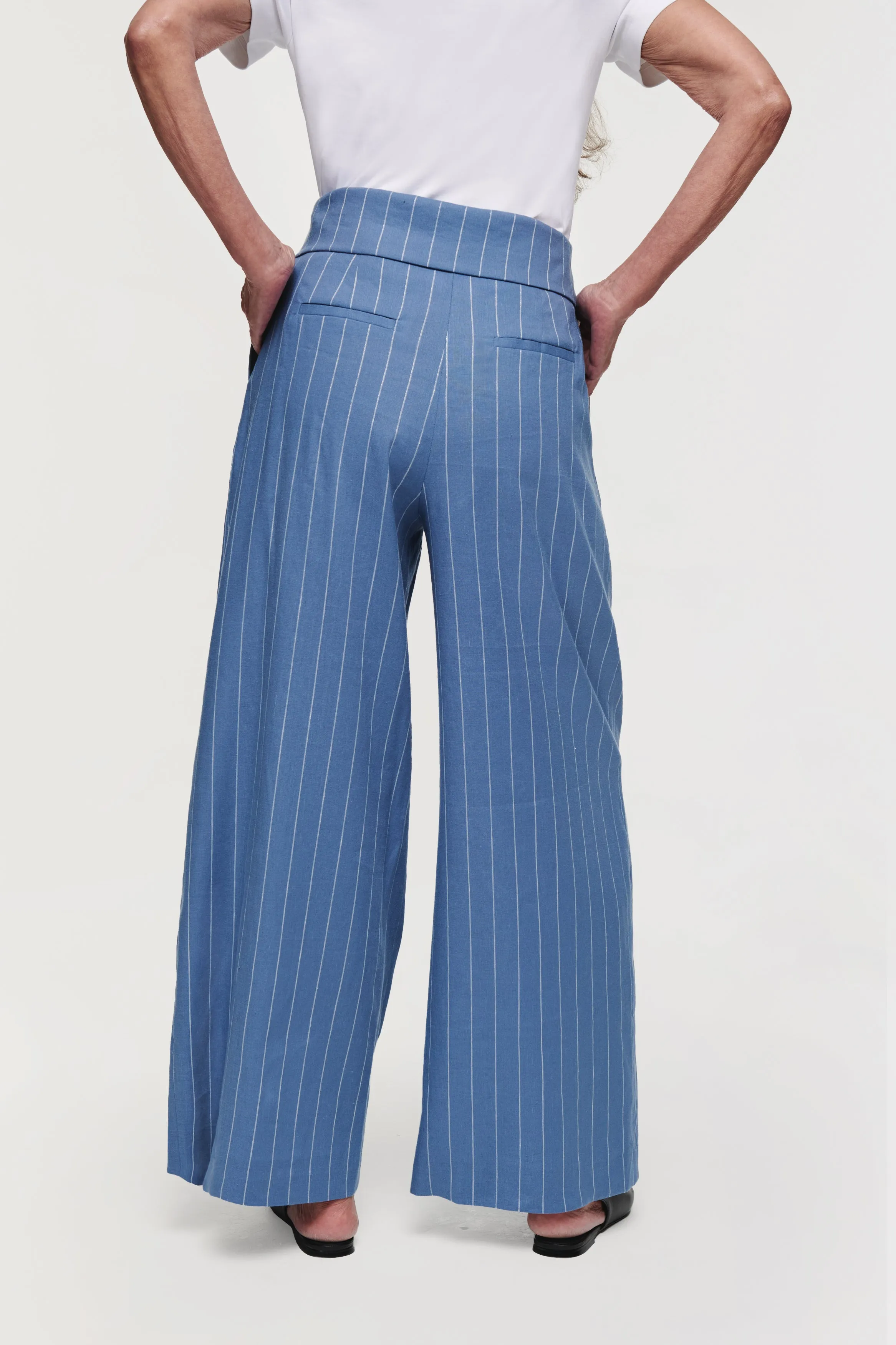 MARLENE STRIPED TROUSER sold by Aligne product image thumbnail 5