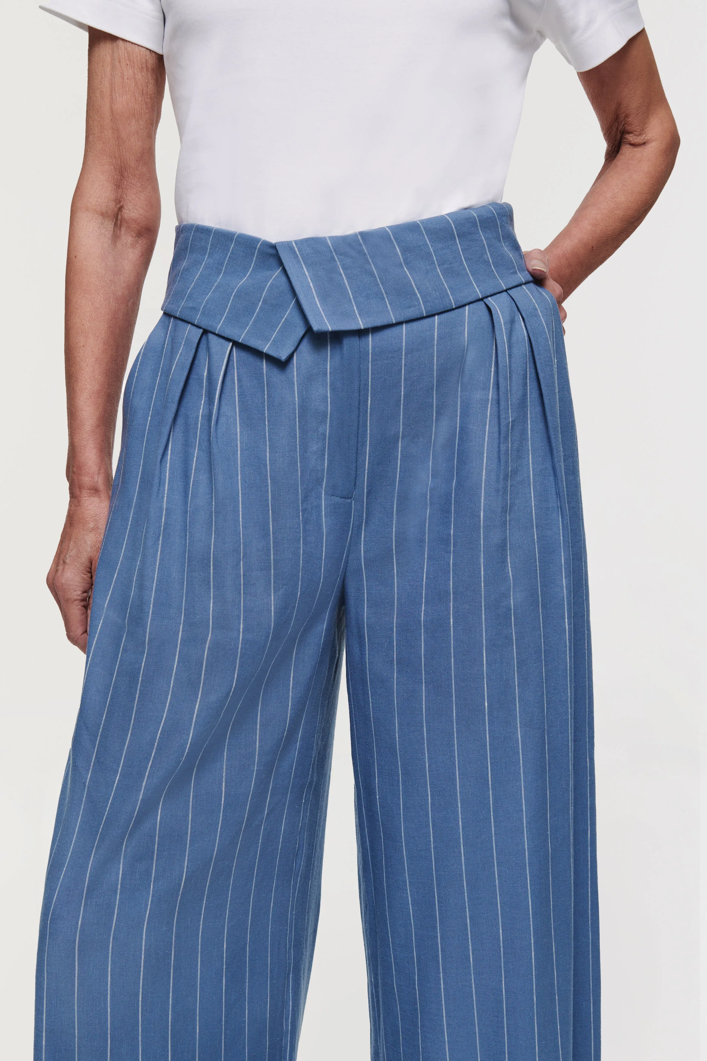 MARLENE STRIPED TROUSER sold by Aligne product image thumbnail 4