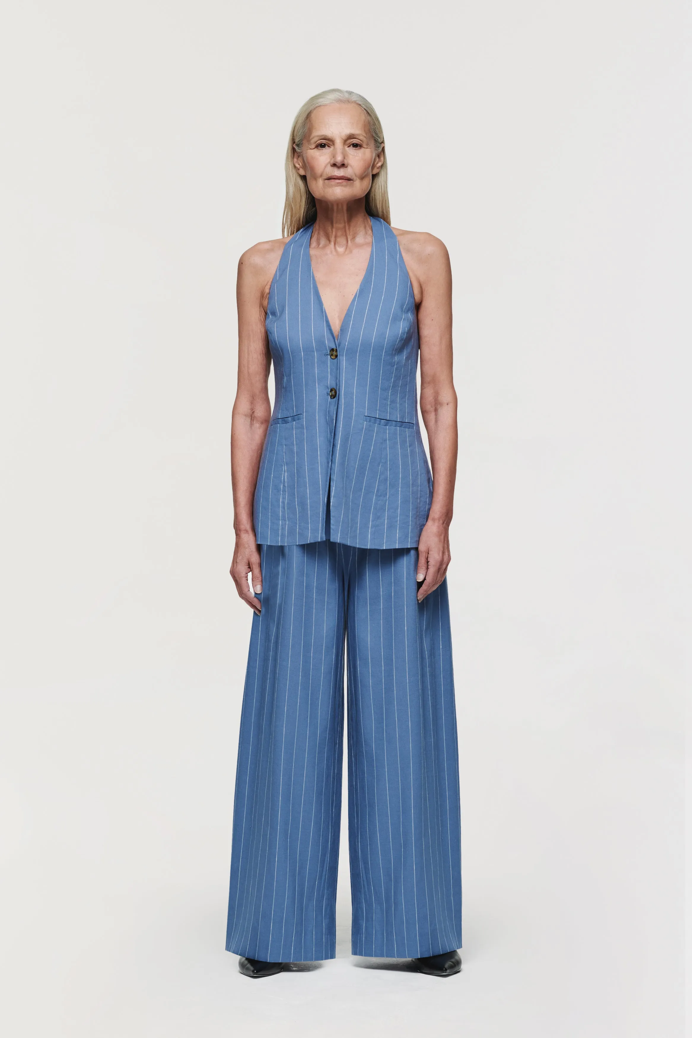 MARLENE STRIPED TROUSER sold by Aligne product image thumbnail 2