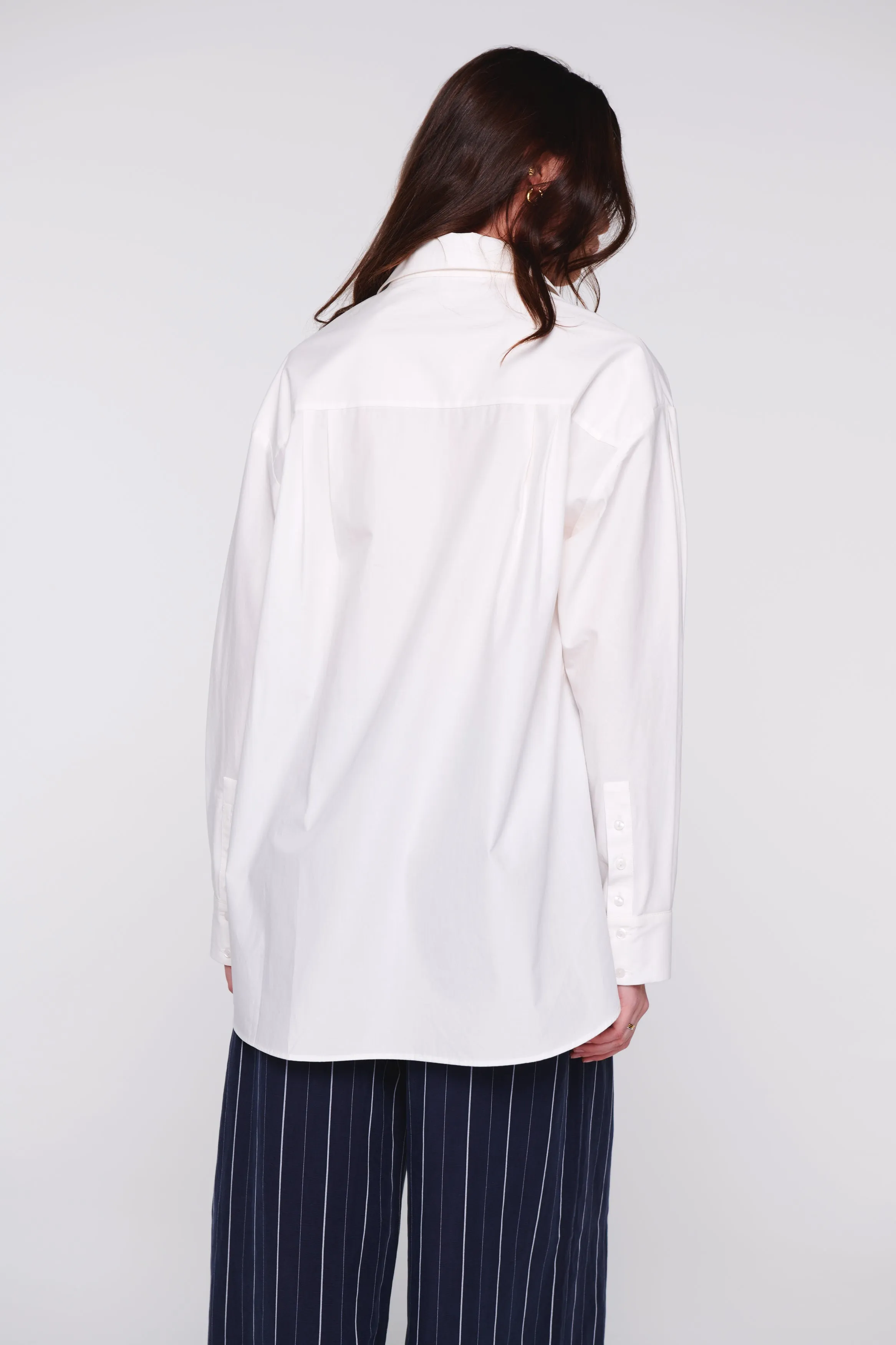 Jocelyn Oversized Barrel Sleeve Shirt sold by Aligne product image thumbnail 4