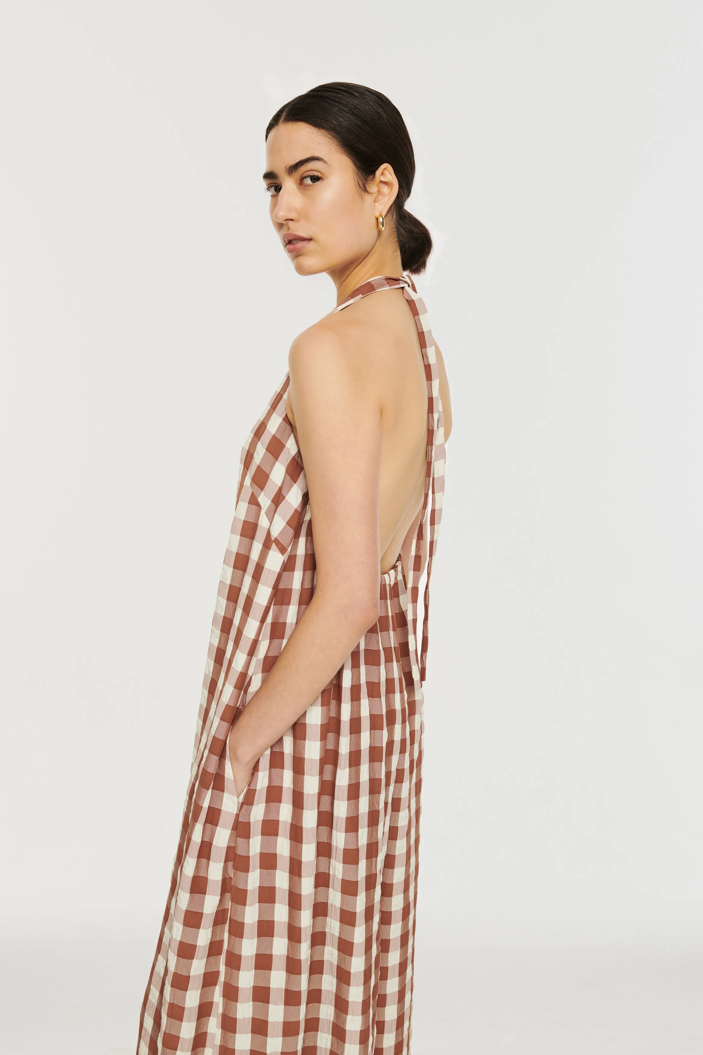 Harmony Halterneck Wide Leg Jumpsuit sold by Aligne product image thumbnail 2