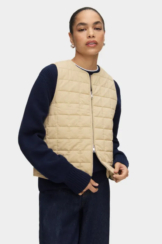Yas Quilted Gilet sold by Aligne