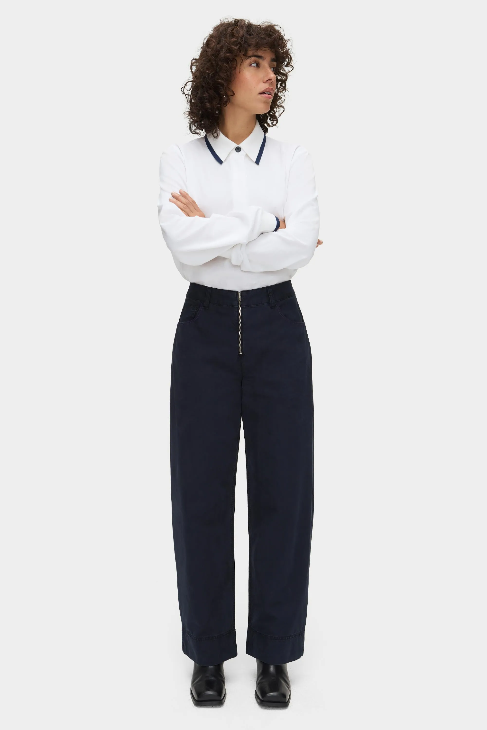 Nyah Straight Leg Trouser sold by Aligne