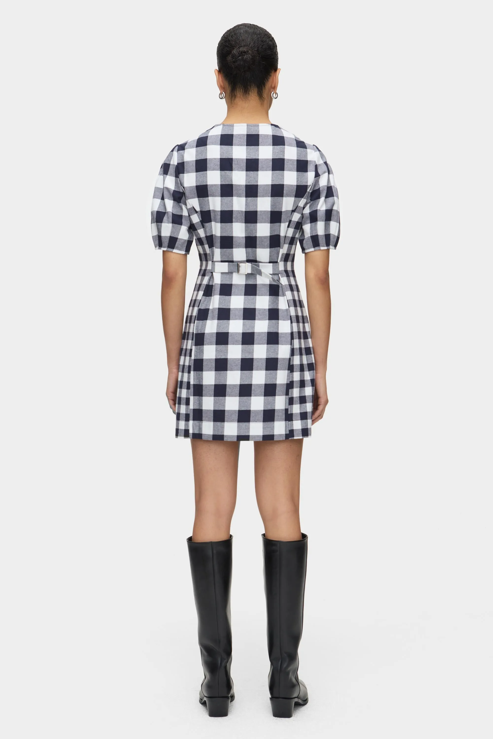 Aurelia Waisted Gingham Dress sold by Aligne product image thumbnail 4