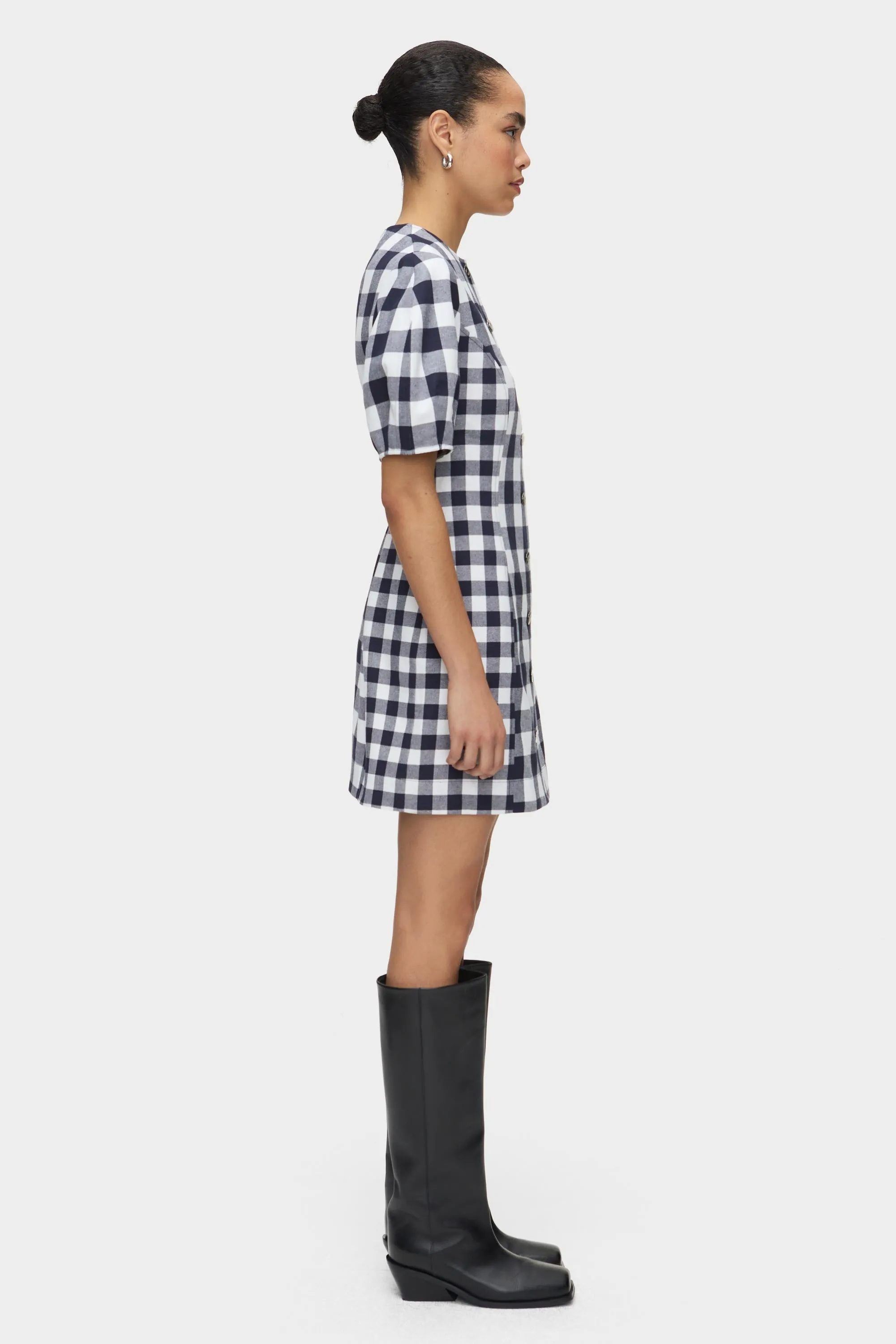 Aurelia Waisted Gingham Dress sold by Aligne product image thumbnail 3