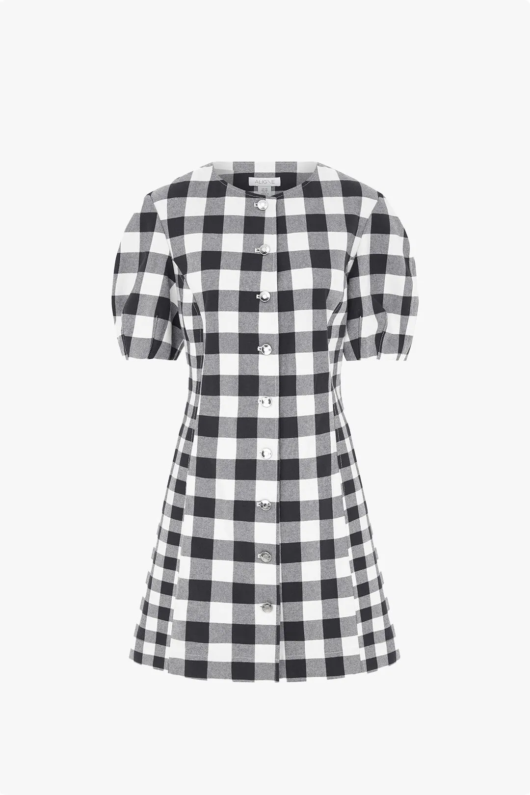Aurelia Waisted Gingham Dress sold by Aligne product image thumbnail 5