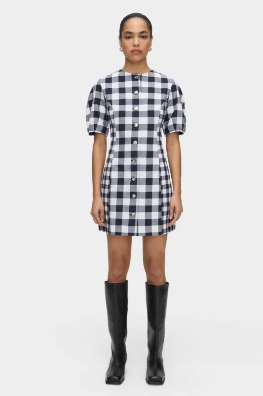Aurelia Waisted Gingham Dress sold by Aligne