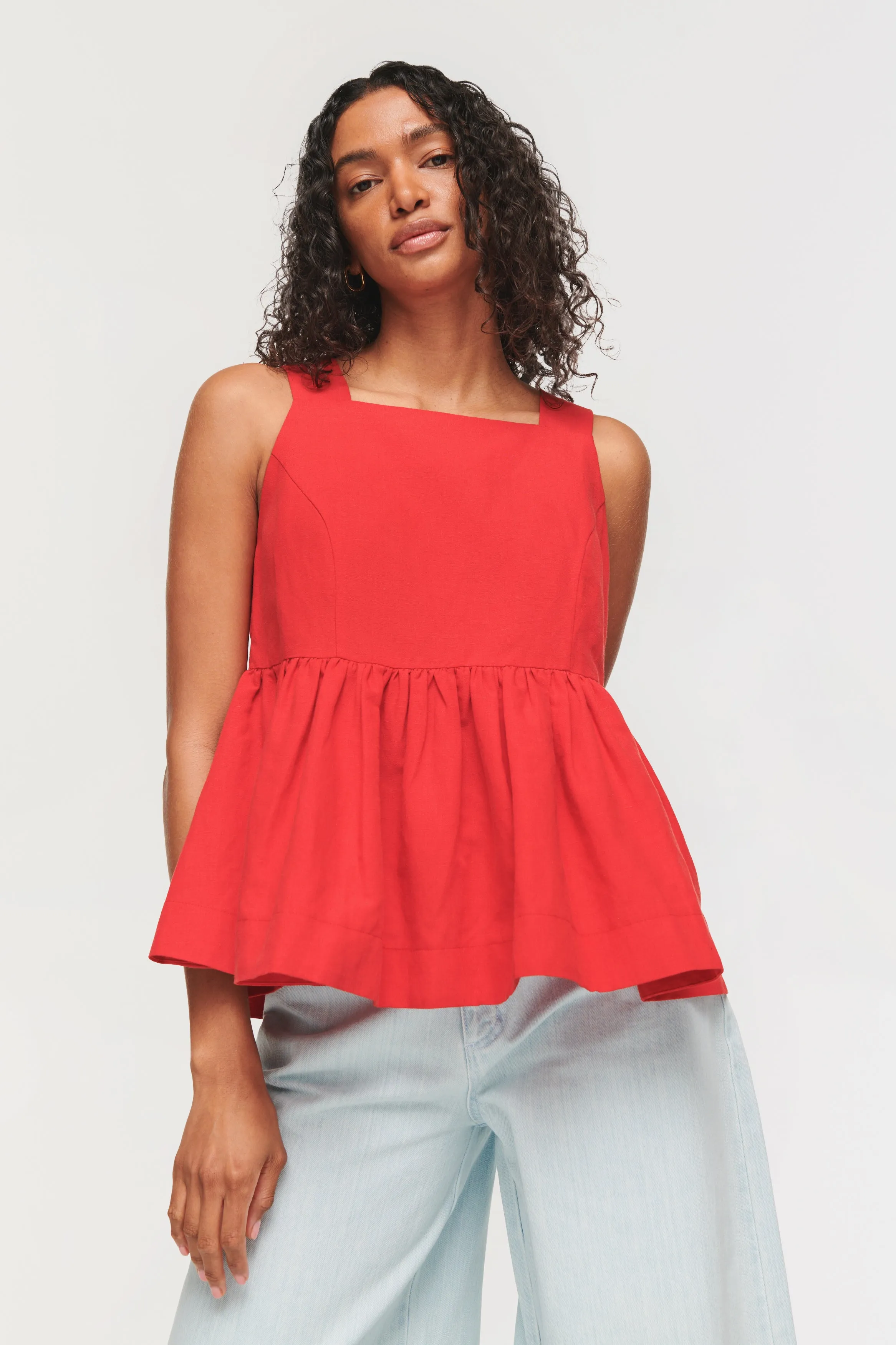 PALM PEPLUM TOP sold by Aligne product image thumbnail 5