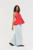 PALM PEPLUM TOP sold by Aligne